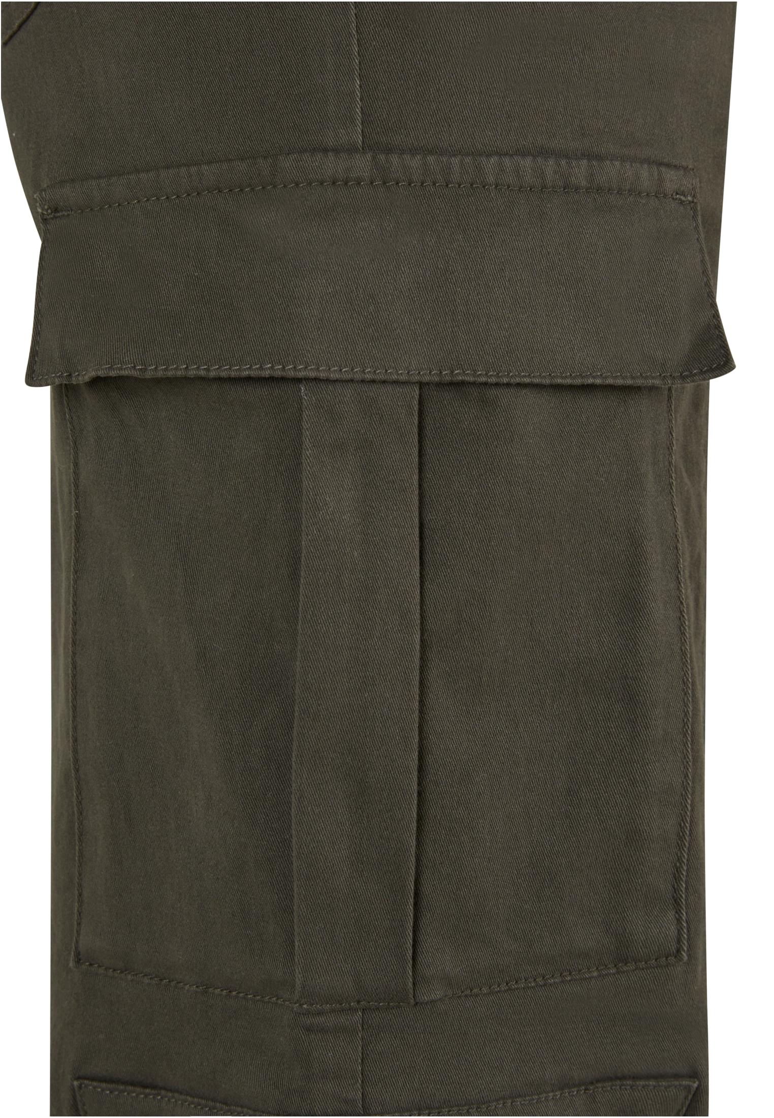 Pantalones de utilidad holgados para mujer de pana elástica negraolive 26
 - variant image 11