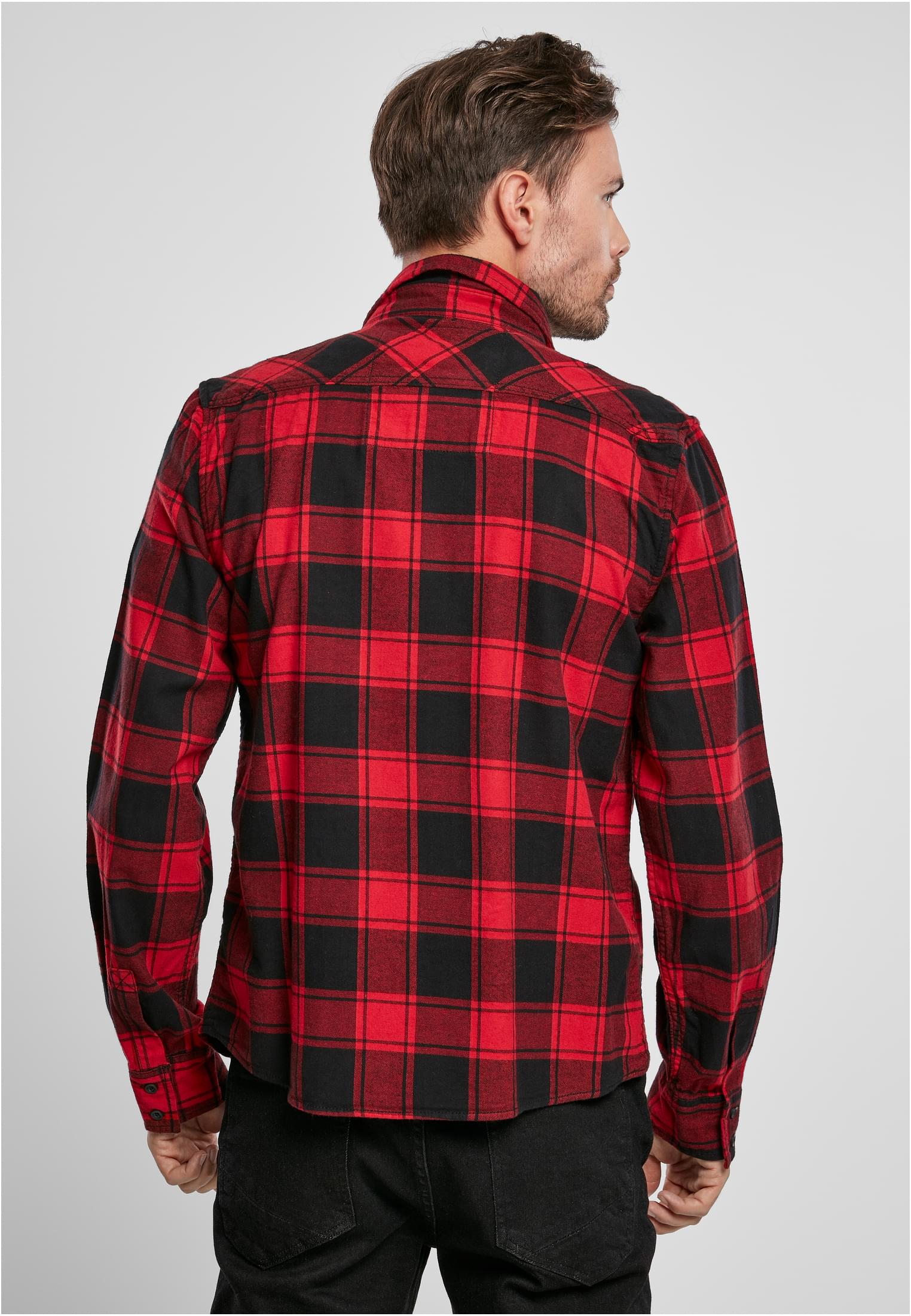 Camisa de manga corta roja/negra 3XL
 - variant image 2