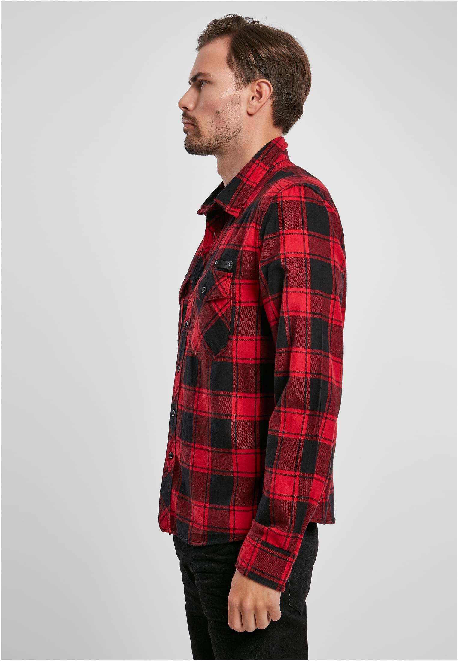 Camisa de manga corta roja/negra 3XL
 - variant image 1
