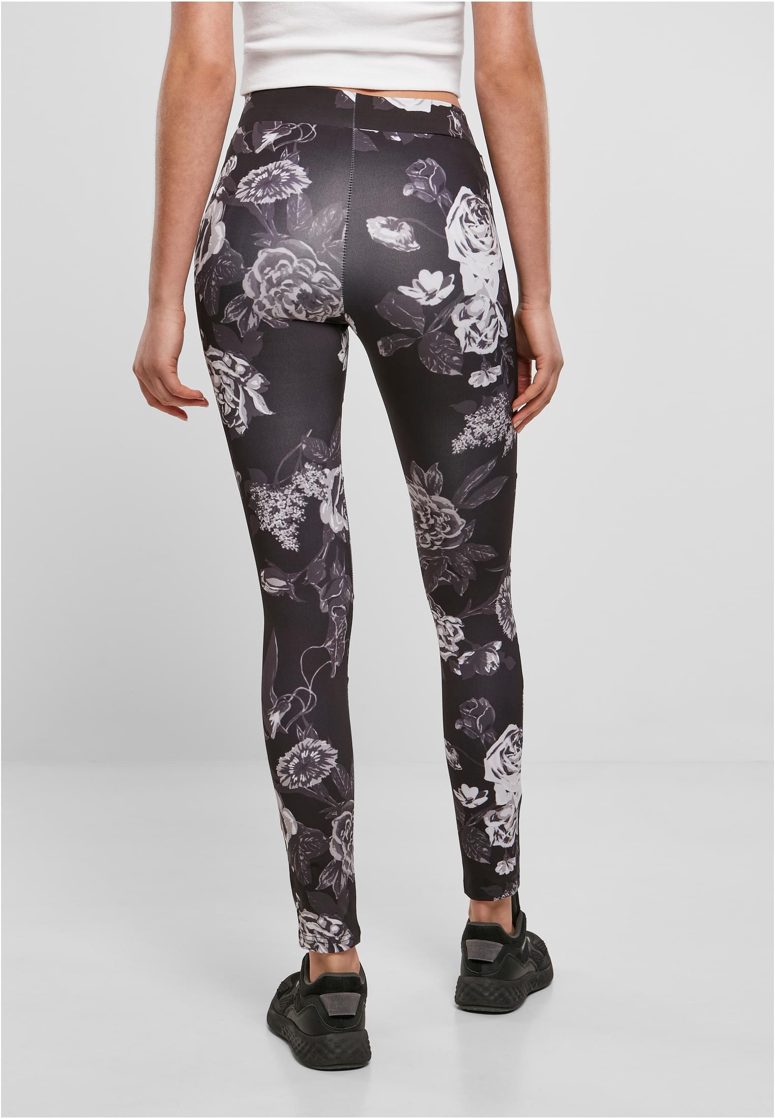Ladies Tech Mesh AOP Leggings darkflower 3XL - variant image 2