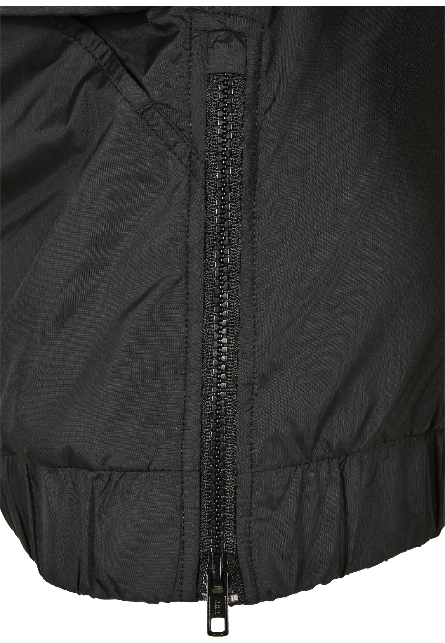 Ladies Sherpa Mix Pull Over Jacket black/black 3XL - variant image 11