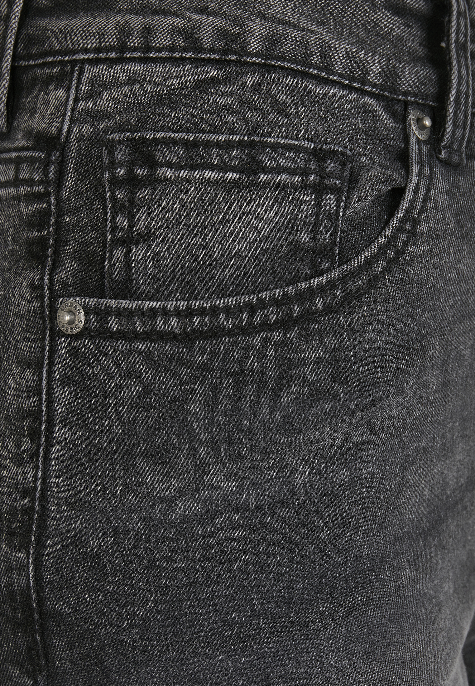 Ladies High Waist Skinny Jeans black stone washed 30/32 - variant image 9