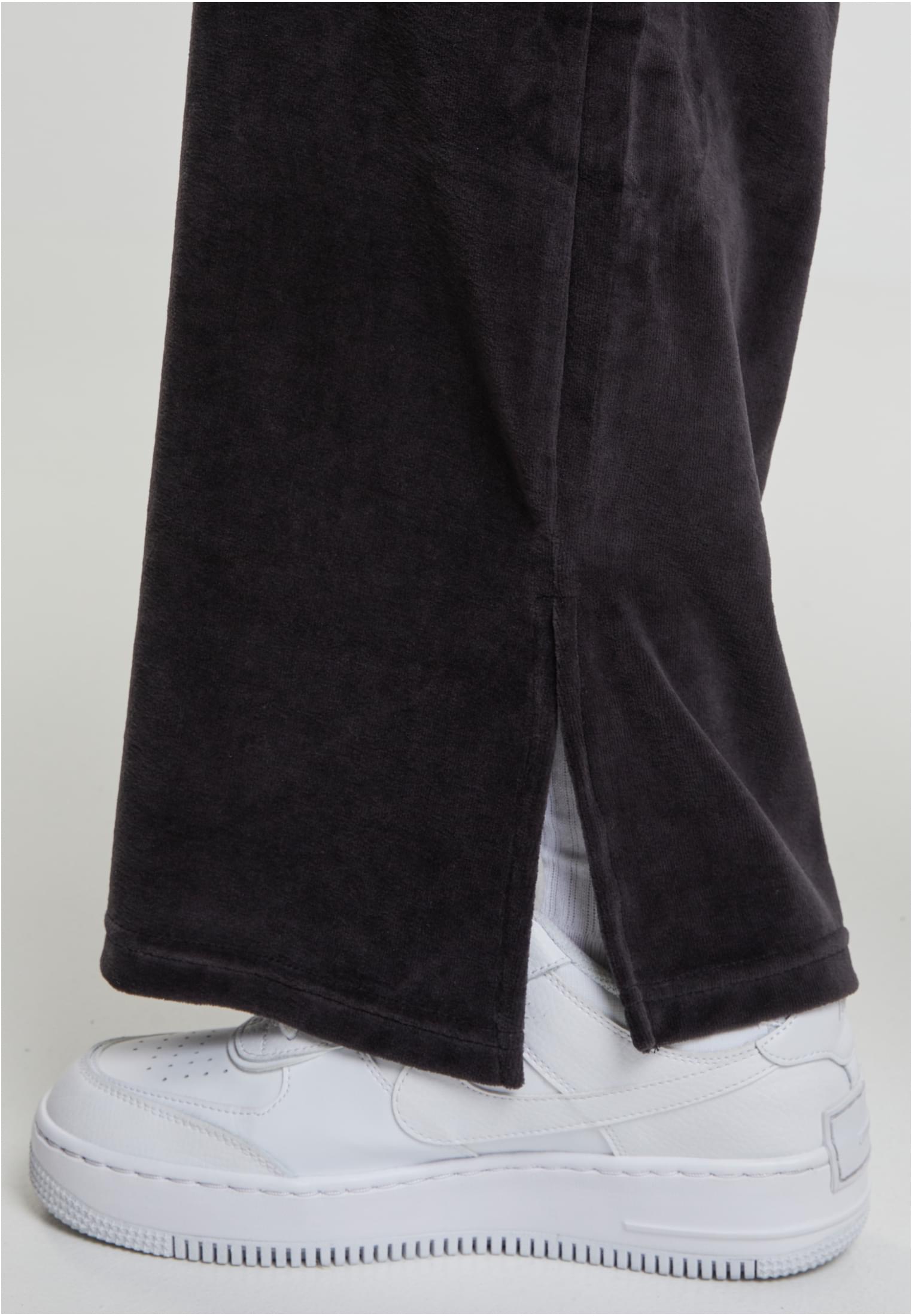 Ladies Velvet Sweatpants black 3XL - variant image 6
