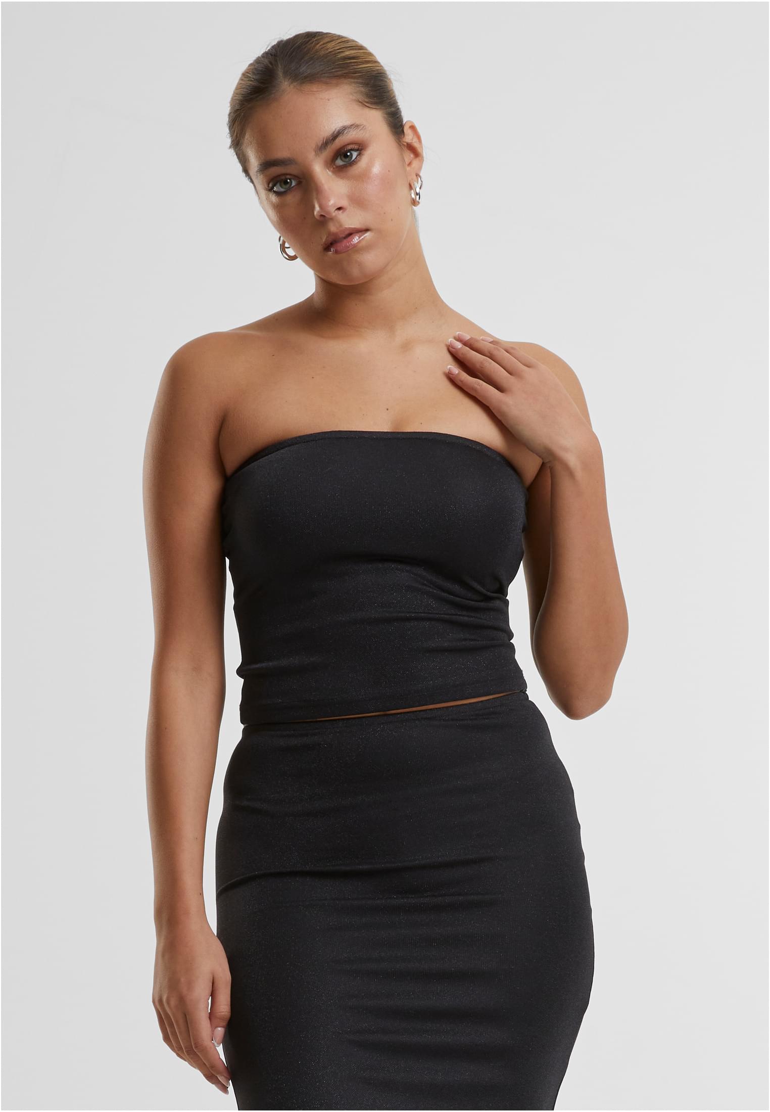 Ladies Glitter Bandeau black 3XL - alternate variant 1