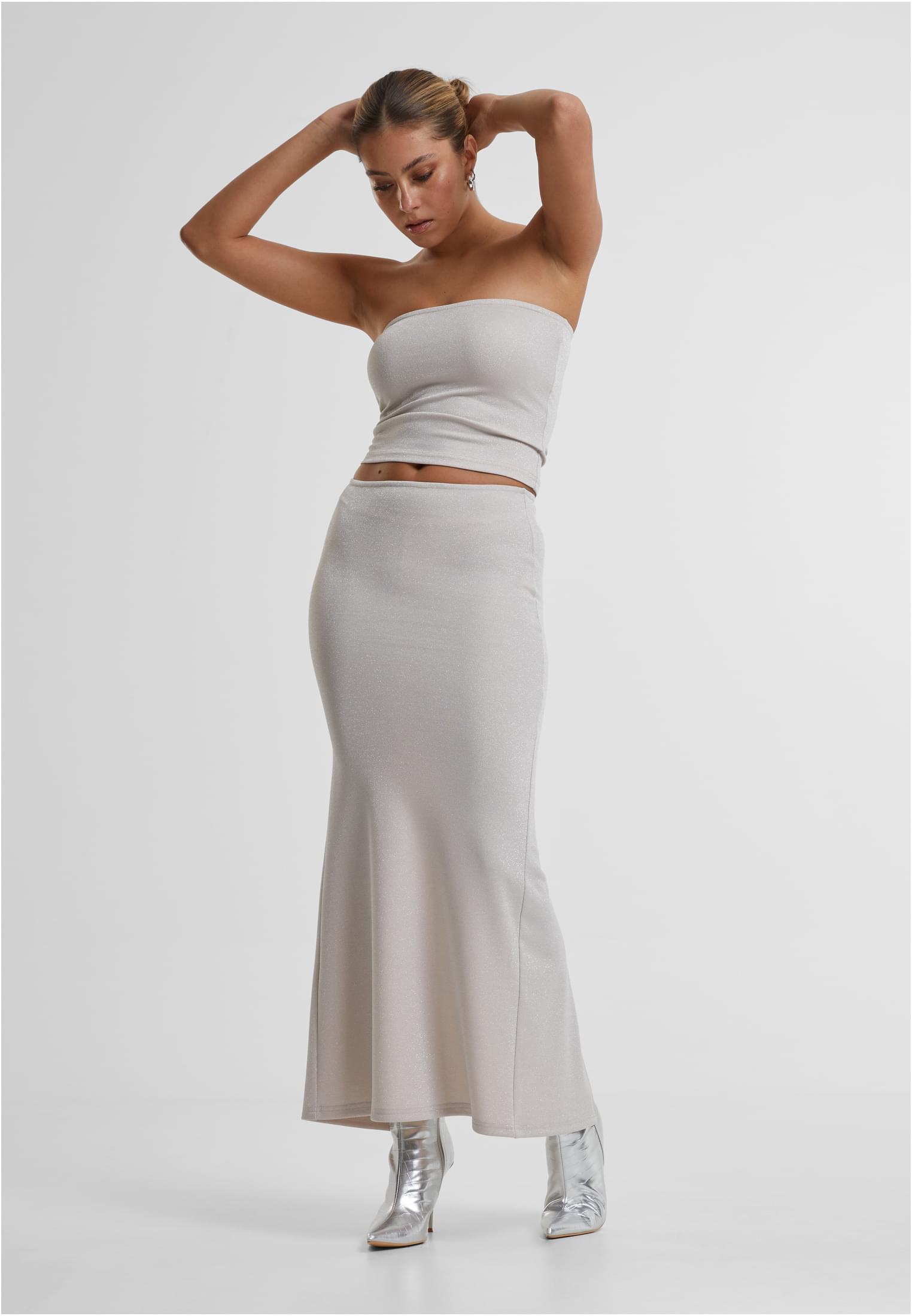 Ladies Glitter Bandeau whitesand 3XL - variant image 2