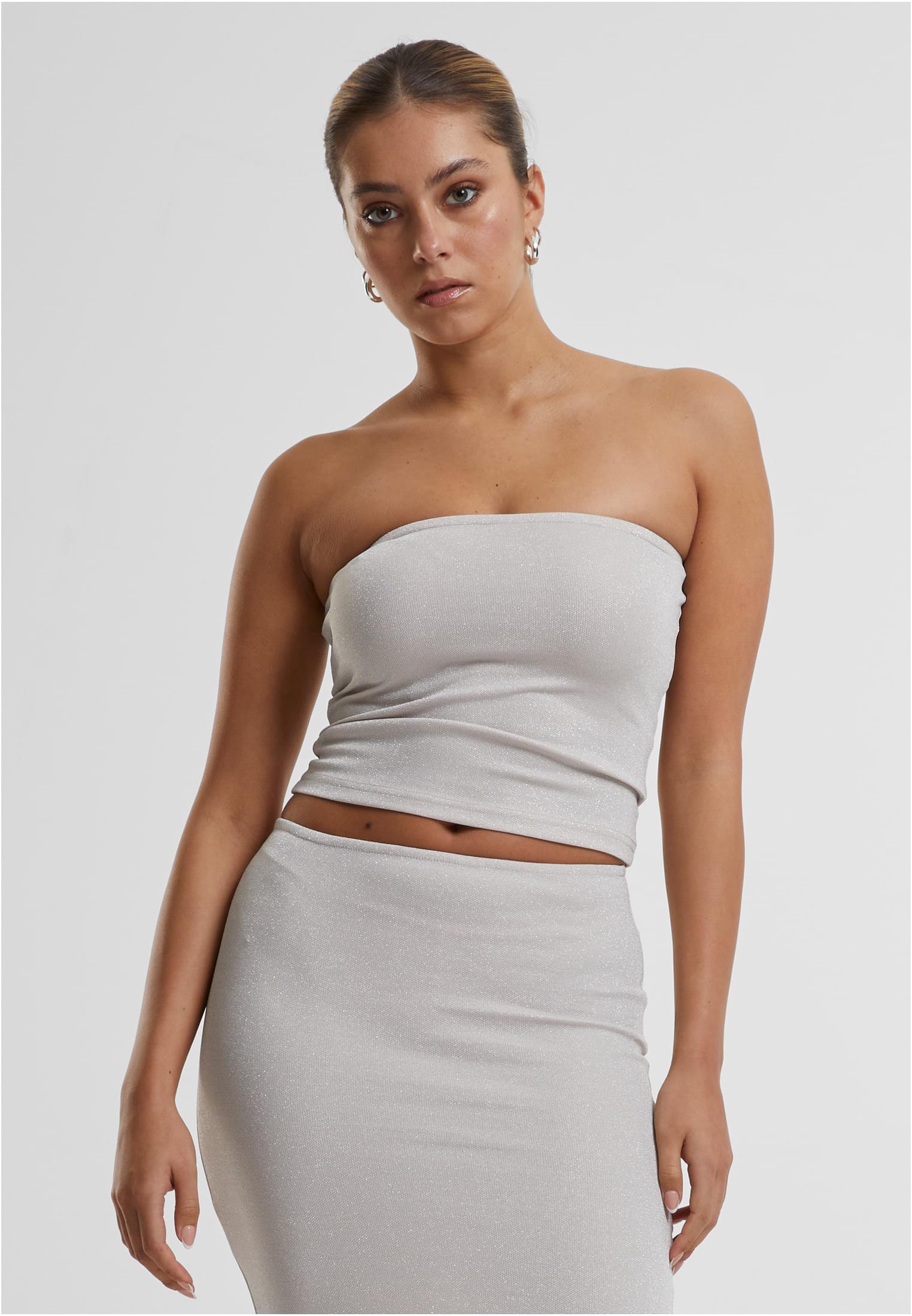 Ladies Glitter Bandeau whitesand 3XL - alternate variant 2