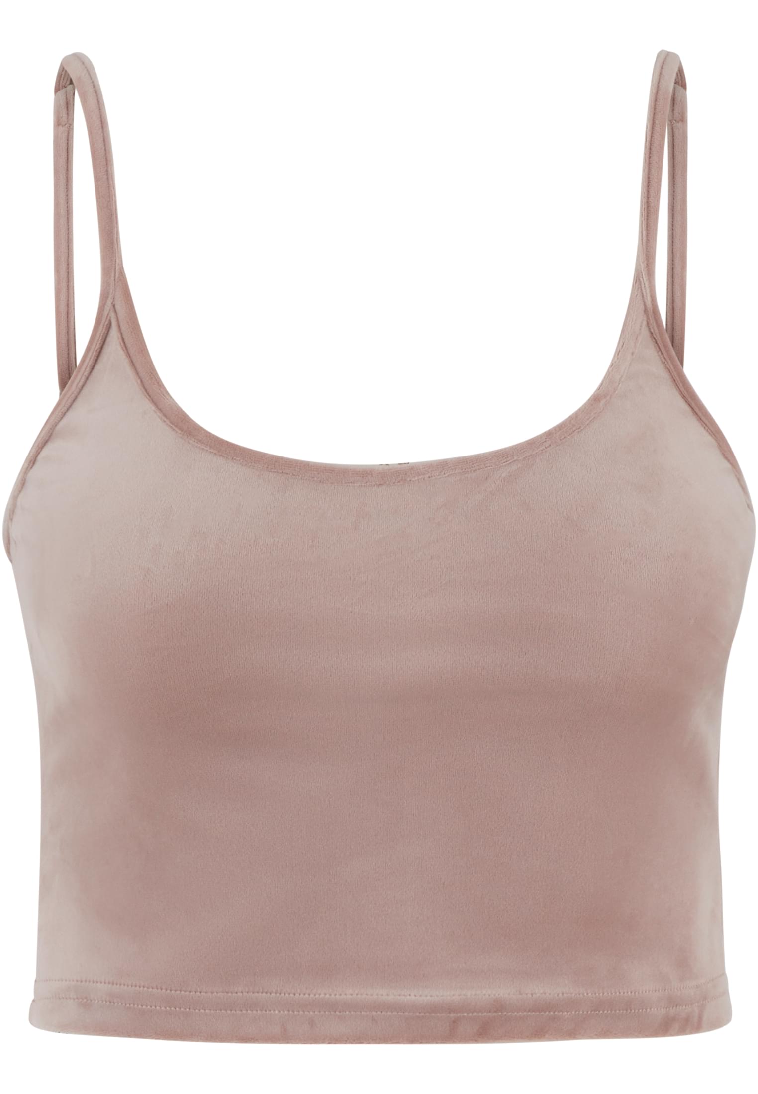 Ladies Short Velvet Top duskrose 3XL - variant image 3