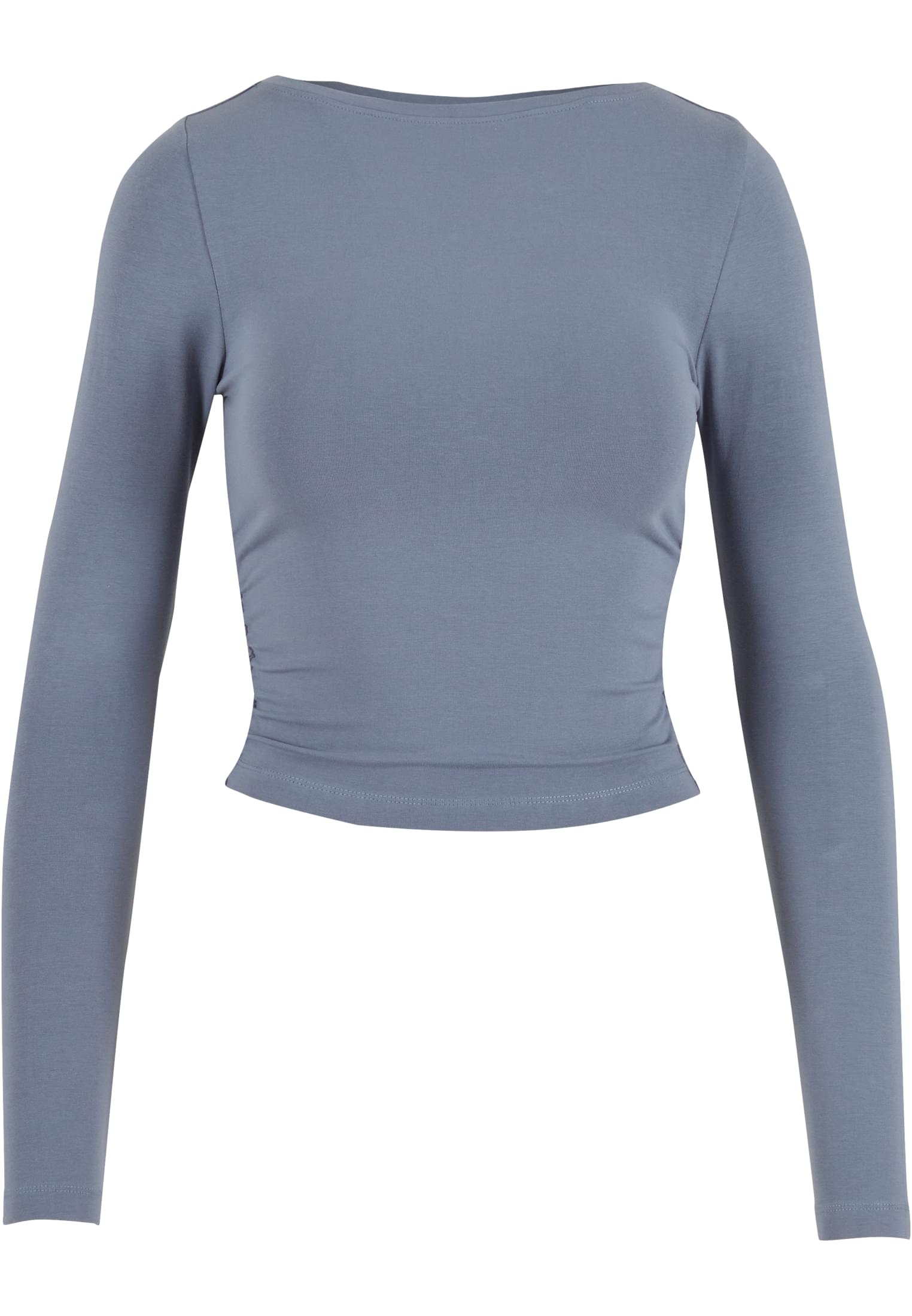 Ladies Ruffled Super Slim Longsleeve cloudsky 3XL - variant image 3