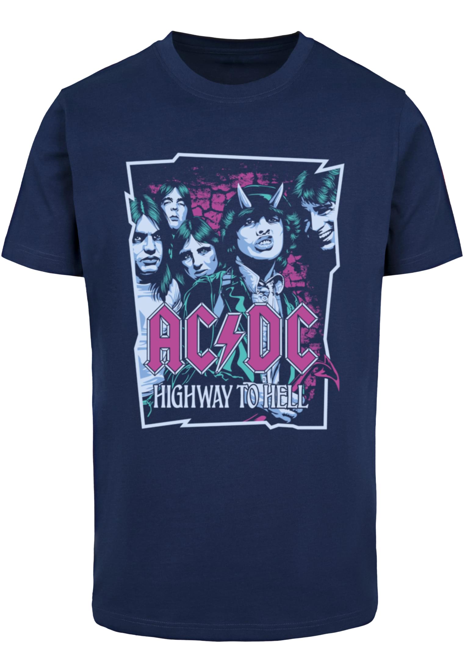 ACDC - Higway to Hell T-Shirt luce blu navy 3XL
 - alternate variant 3