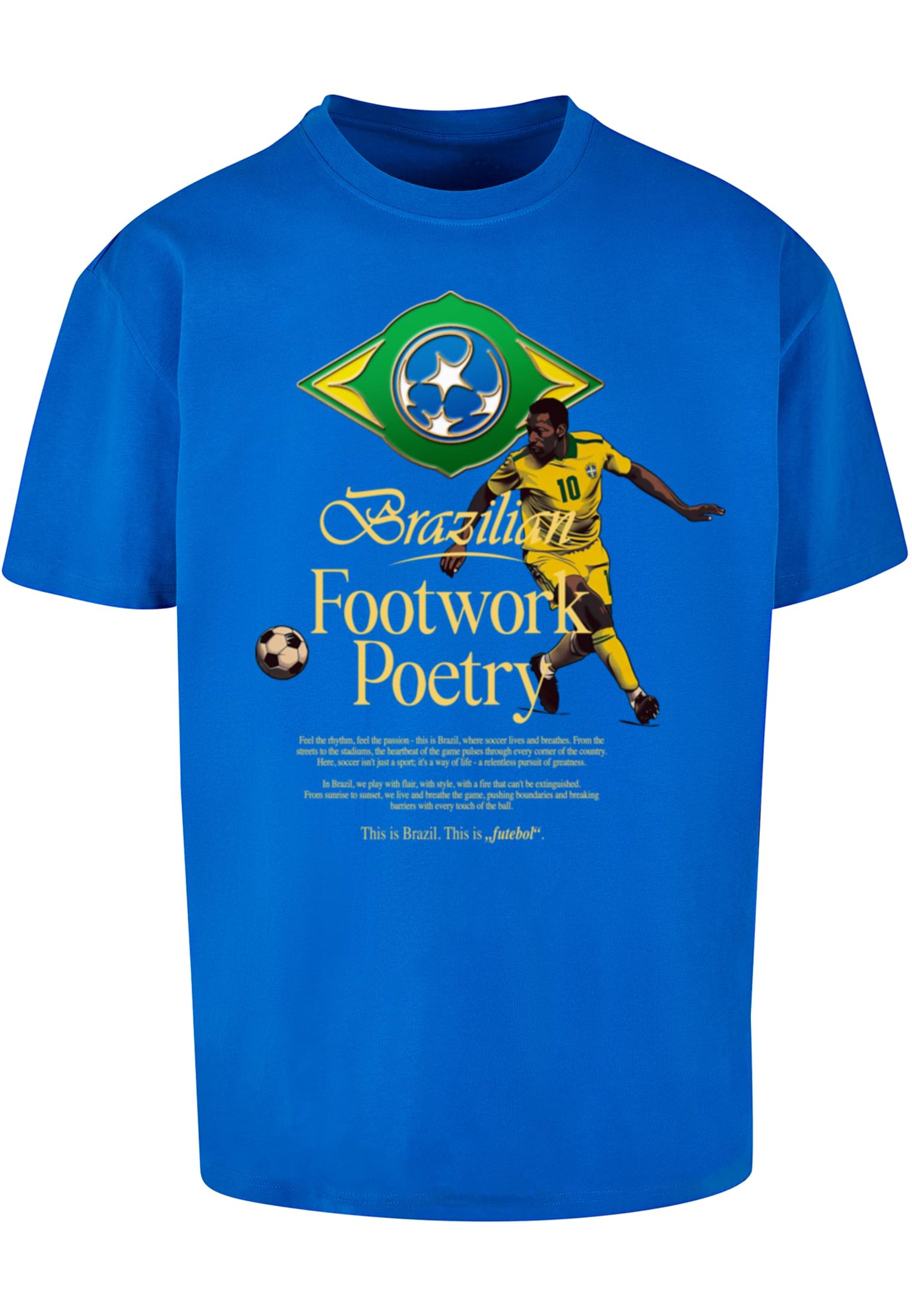 Footwork Poetry Oversize Tee cobalto blu 3XL
 - alternate variant 3