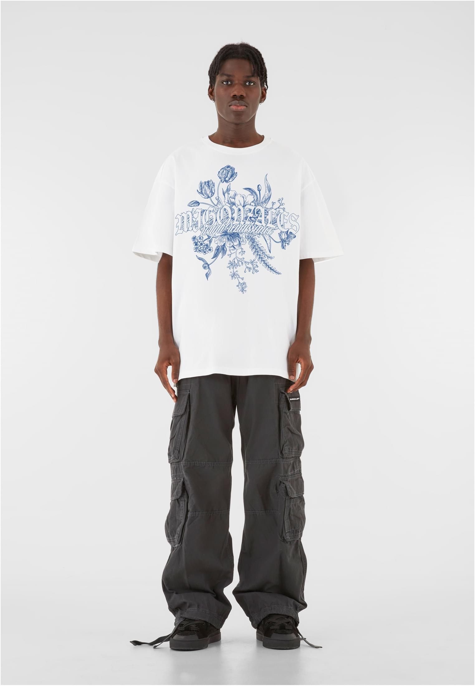 MJG Heavy Oversized Tee Renaissance Bloom - back
