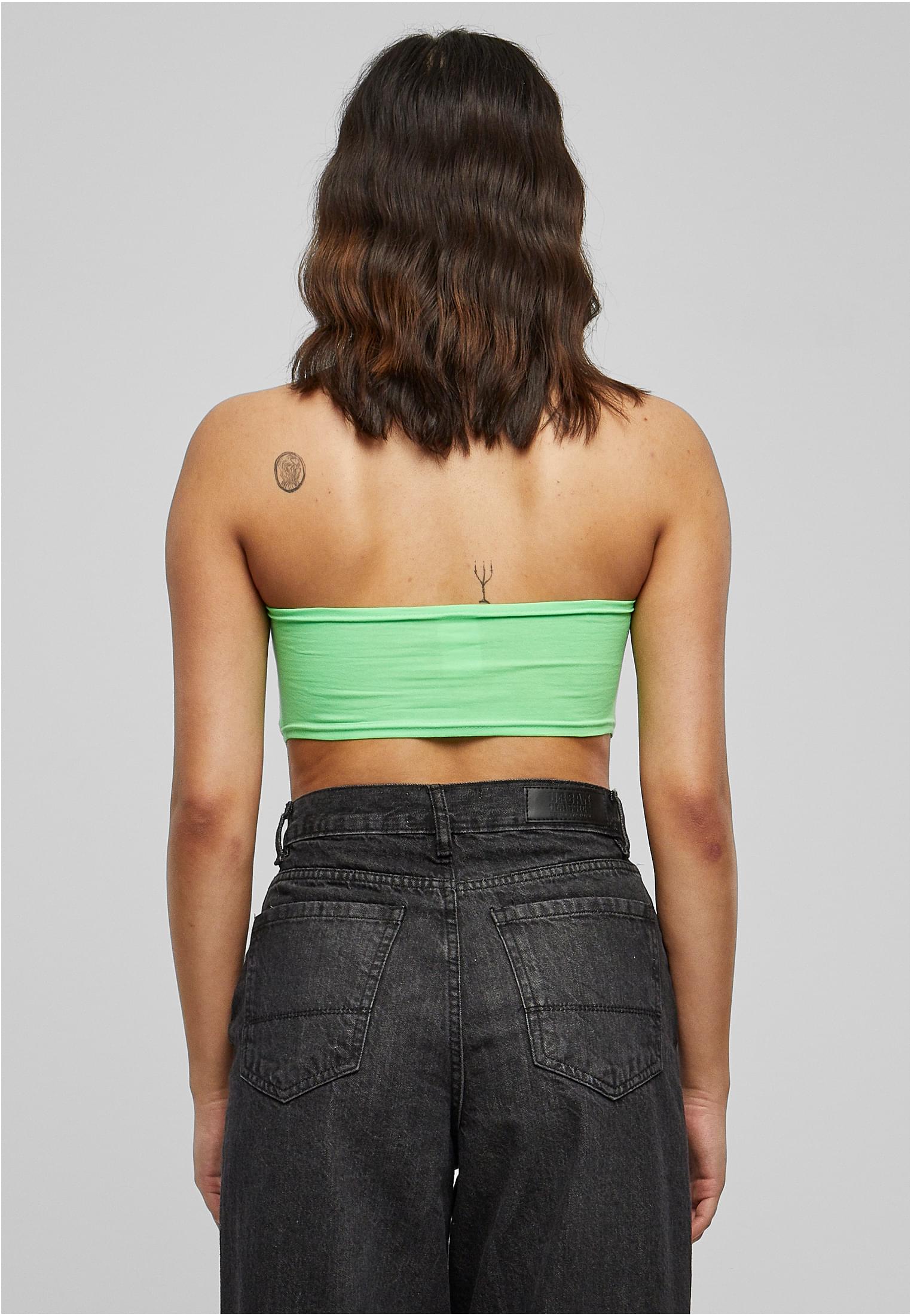 Ladies Neon Bandeau Top neongreen L - variant image 2