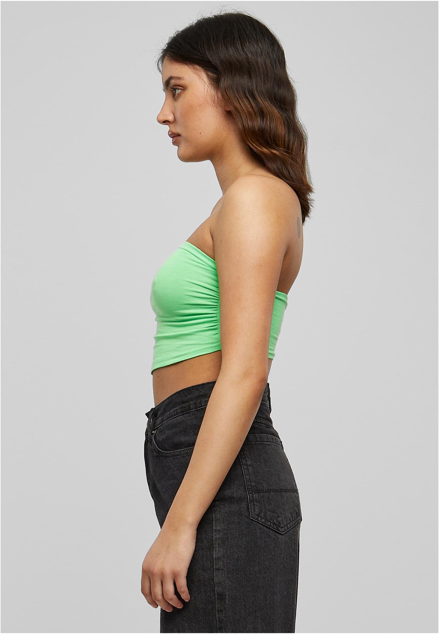 Ladies Neon Bandeau Top neongreen L - variant image 1