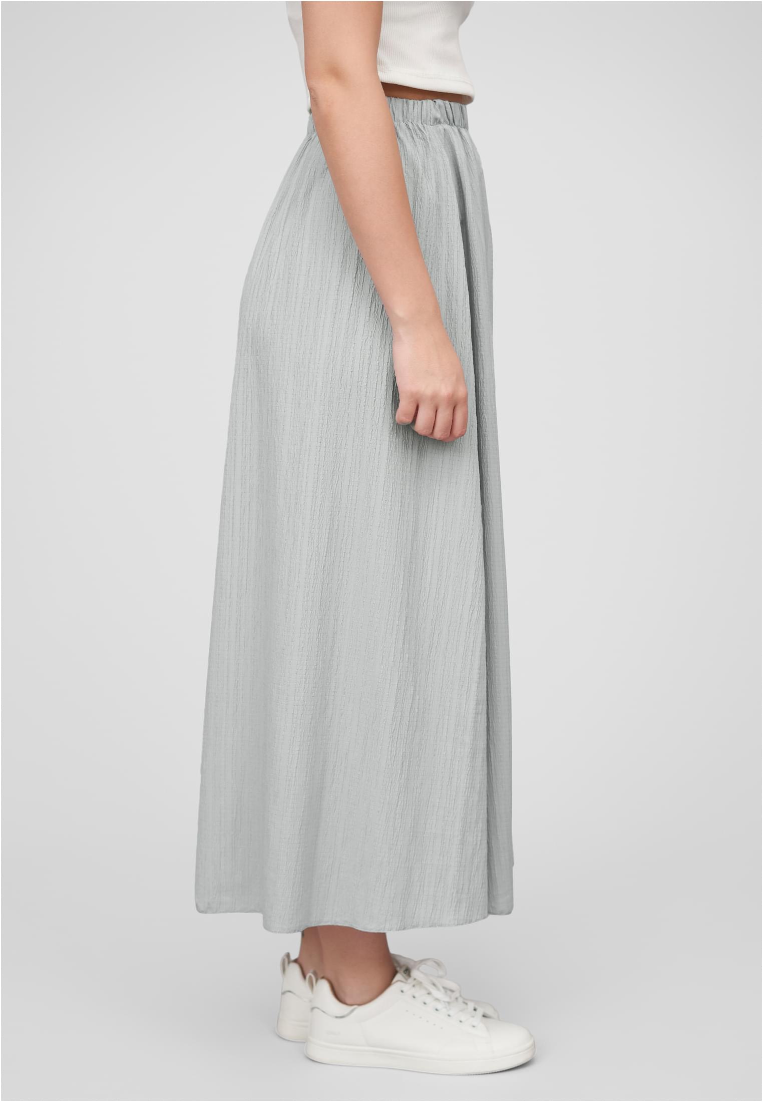 Cloud5ive Damen Longform Rock mit Strukturmuster und Gummibund - related product back image 7