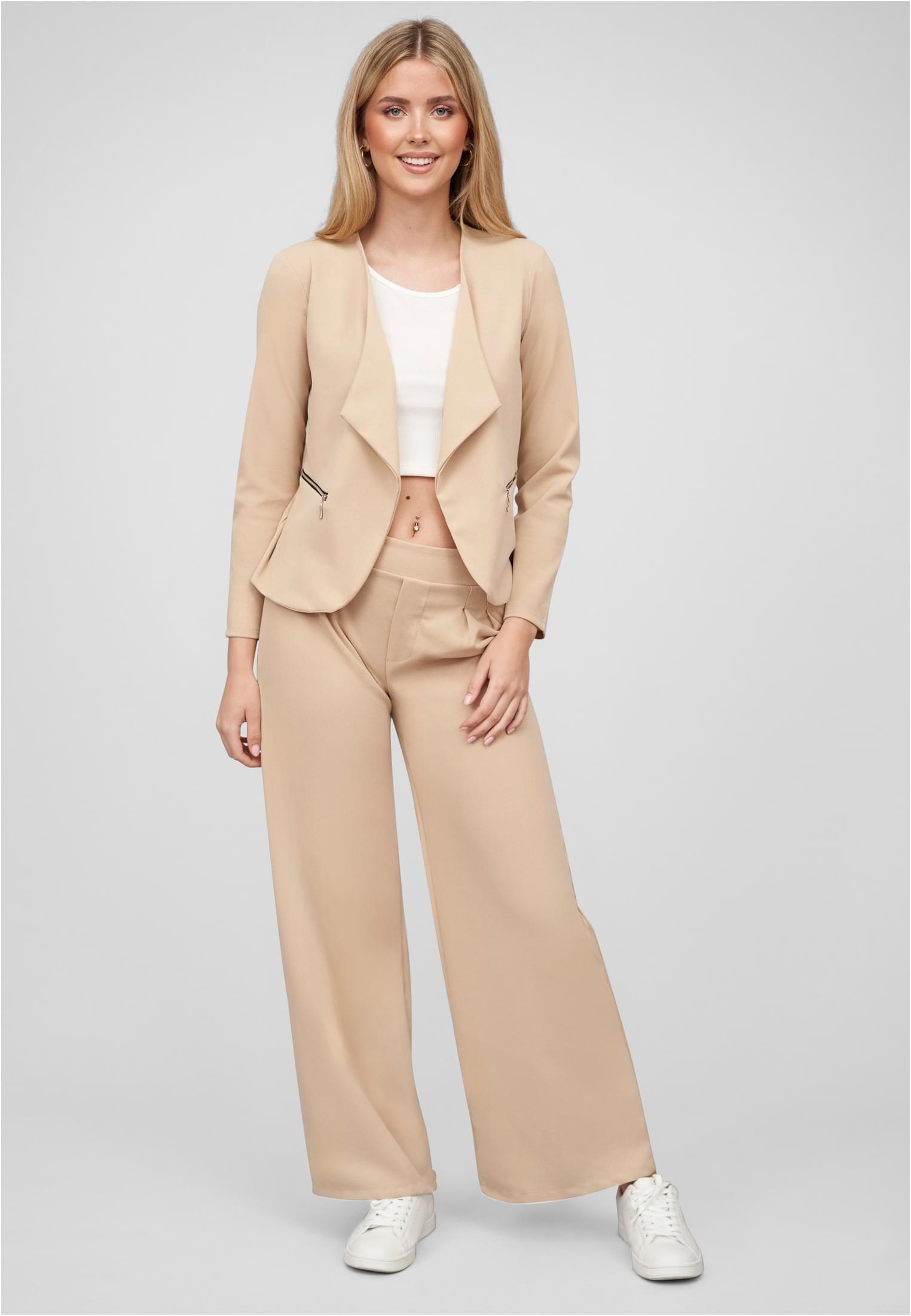 Cloud5ive Damen Blazer mit 2-Zip-Pockets und Reverskragen - related product back image 8