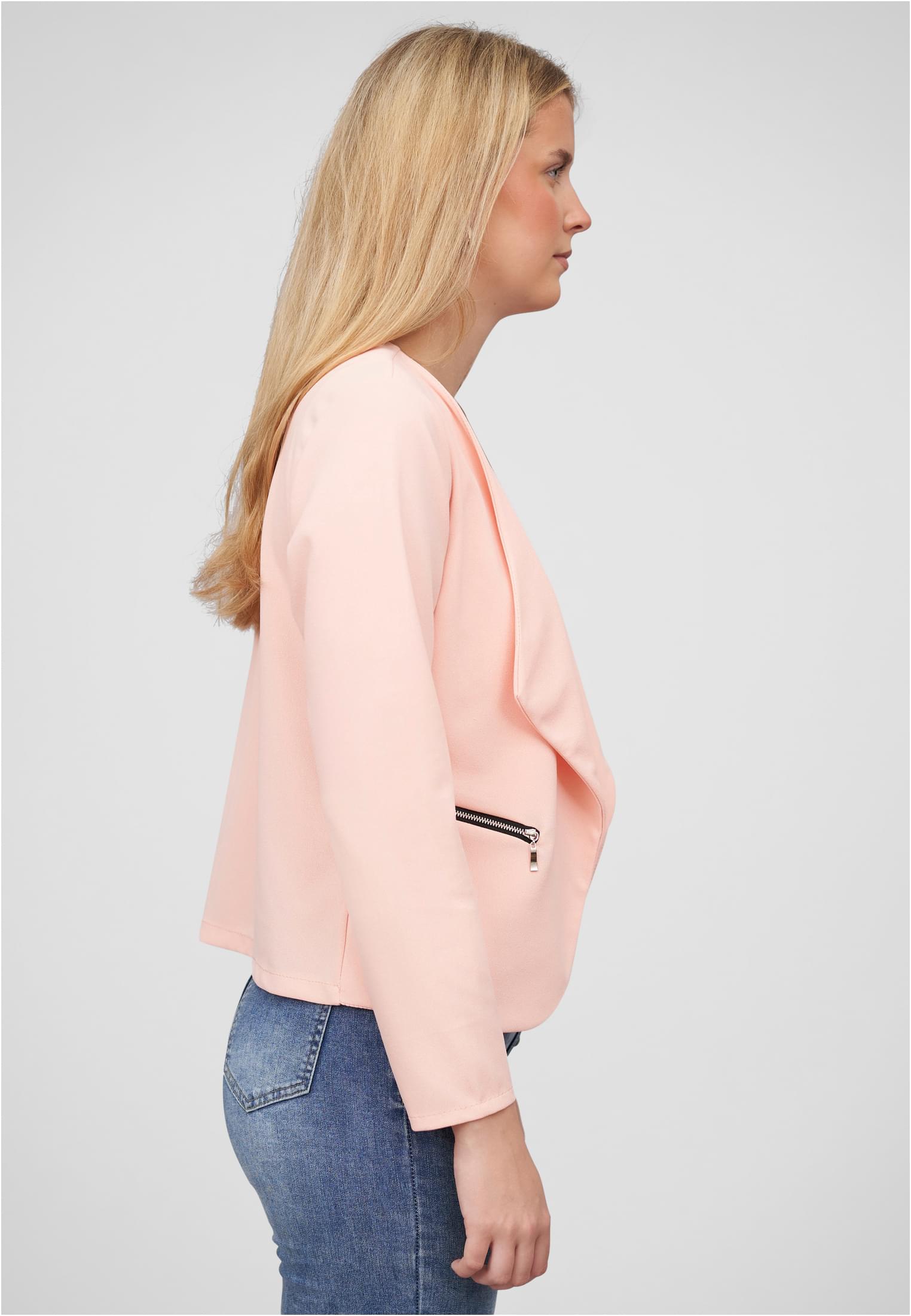 Cloud5ive Damen Blazer mit 2-Zip-Pockets und Reverskragen rose L - variant image 3
