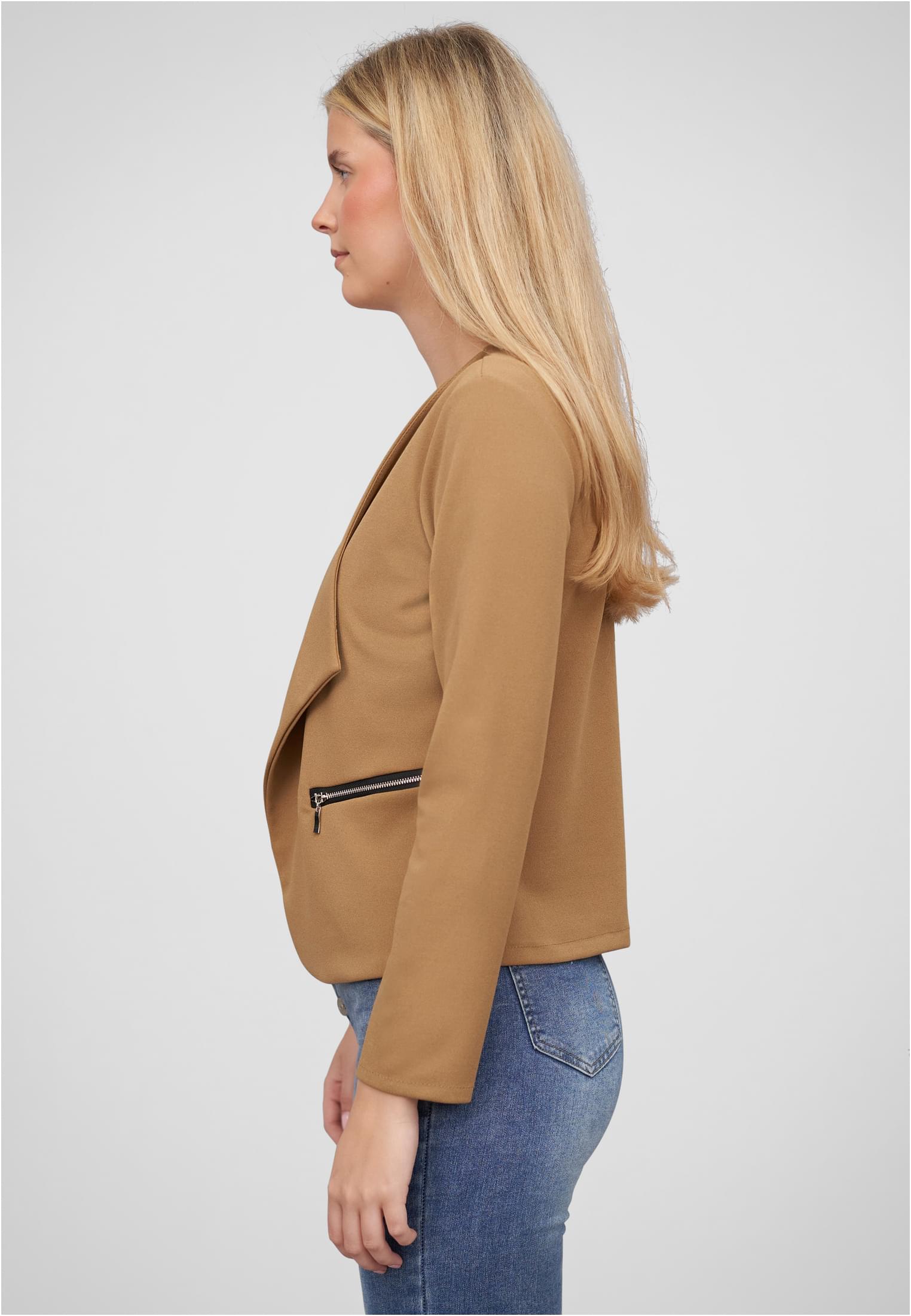 Cloud5ive Damen Blazer mit 2-Zip-Pockets und Reverskragen - related product back image 9