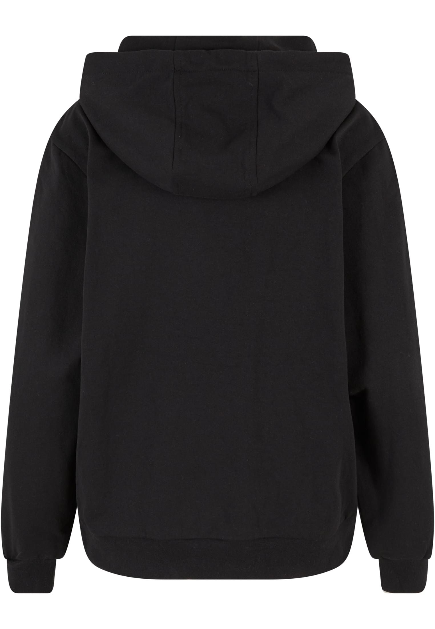 Femmes Coupe Lâche Flou Doux Veste à Capuche Noir
 - variant image 4