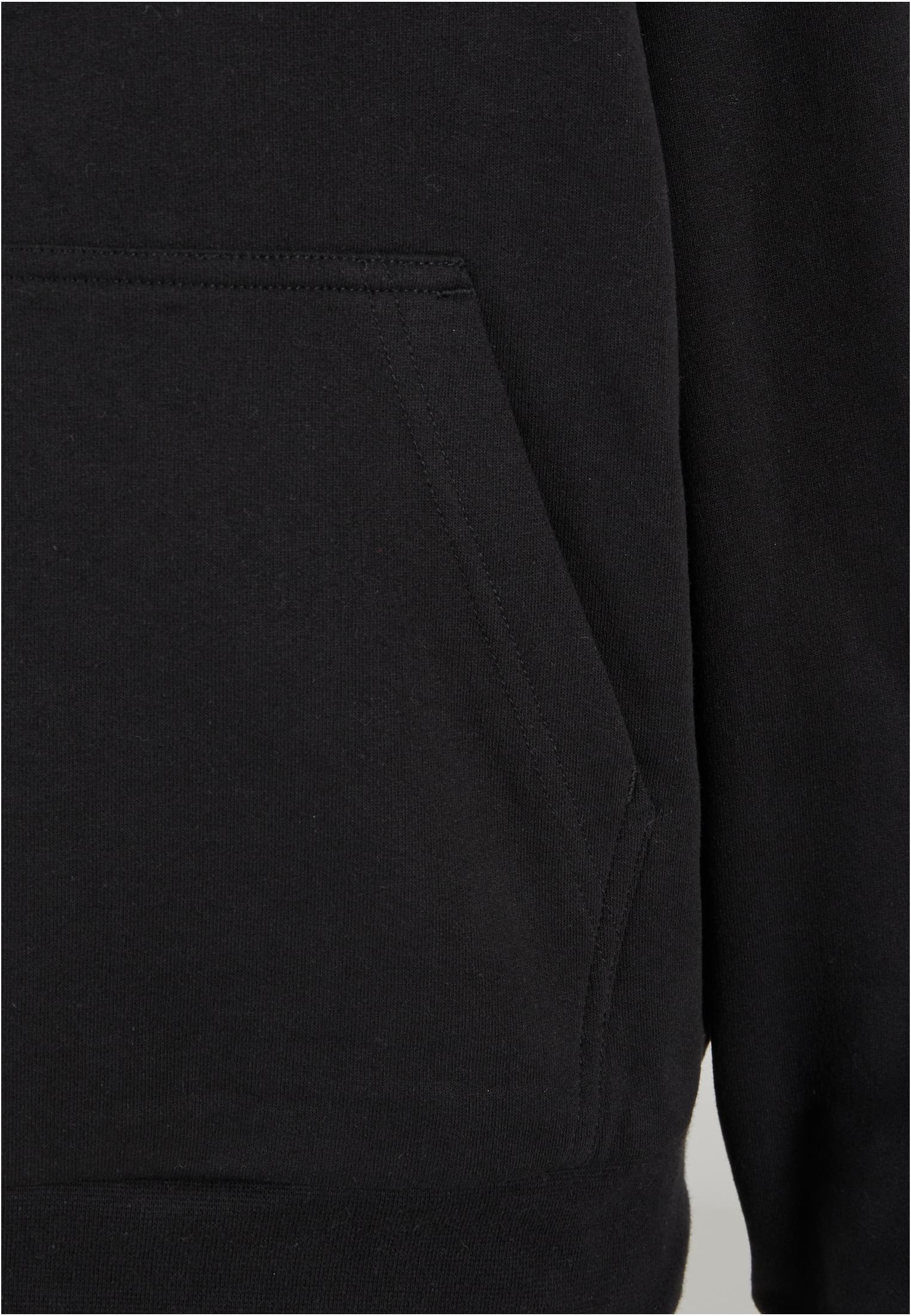 Femmes Coupe Lâche Flou Doux Veste à Capuche Noir
 - variant image 7