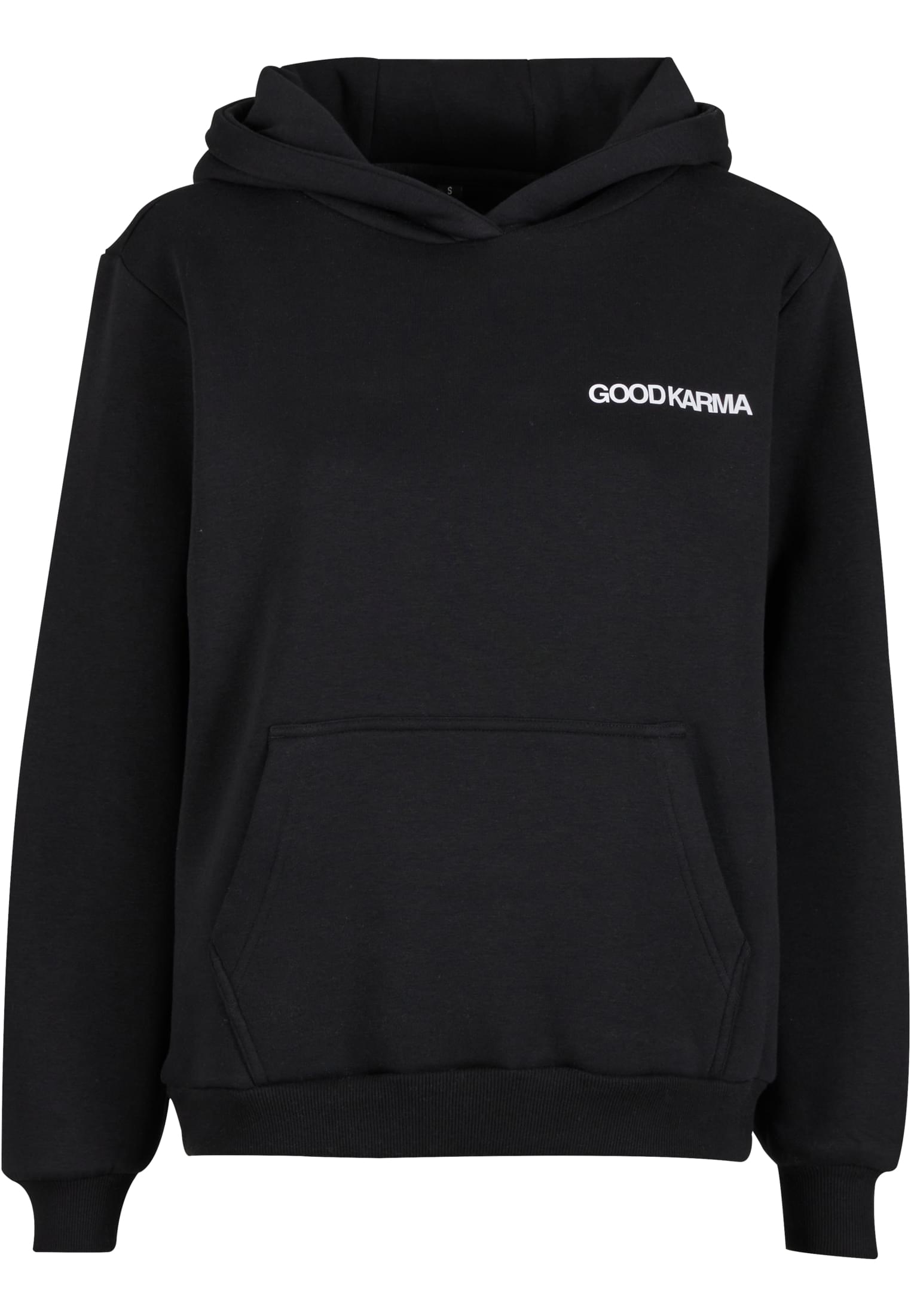 Back Around Ladies Fluffy Hoody black 3XL - variant image 3