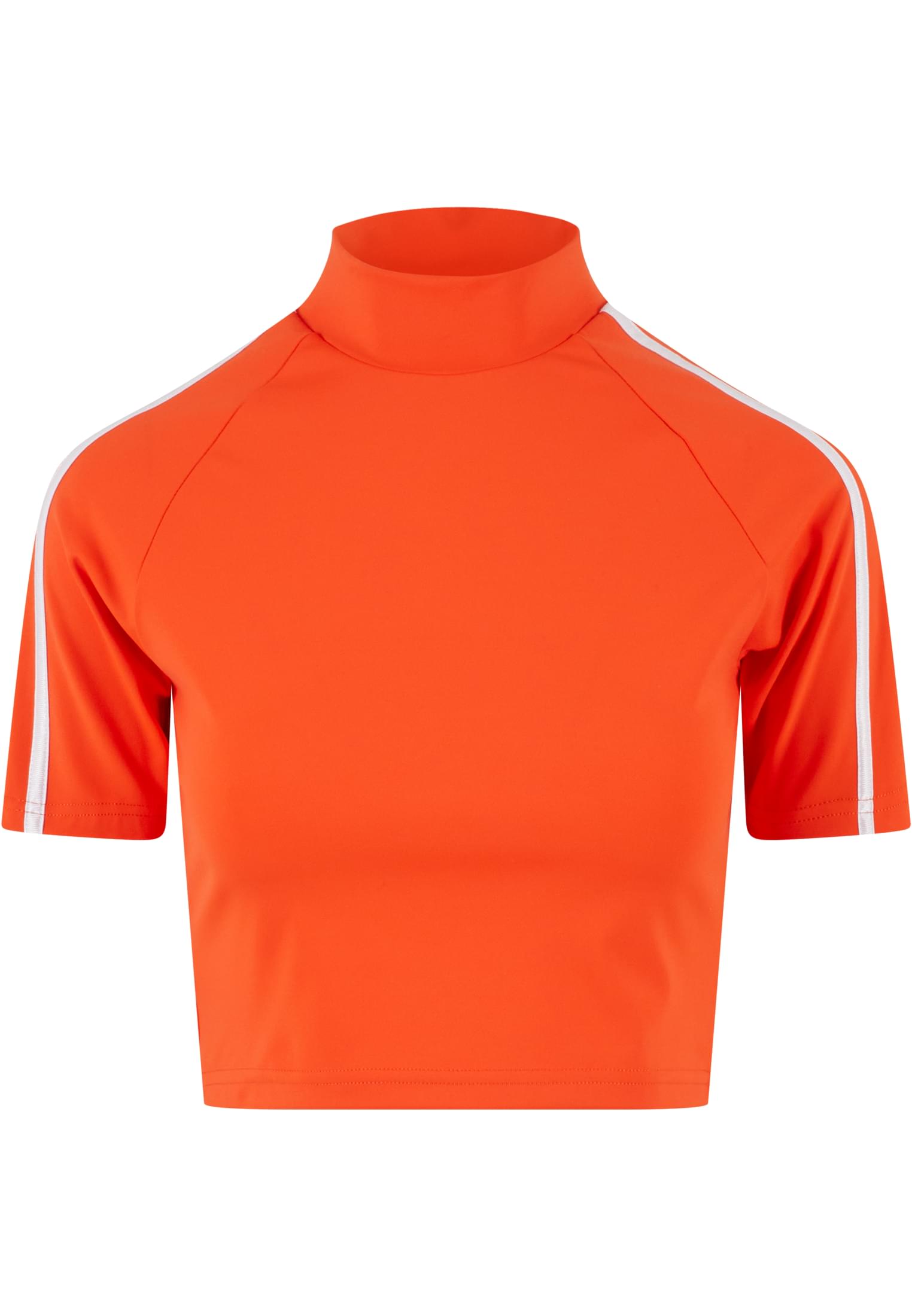 Ladies High Neck Short Tee signalred 3XL - variant image 3
