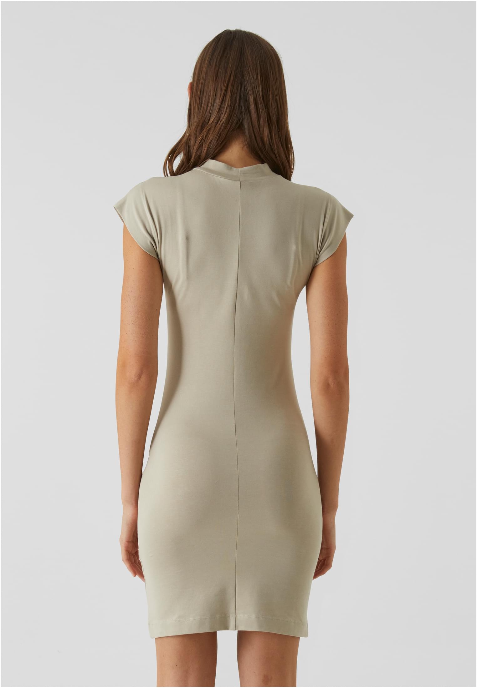Ladies Short Cotton Jersey Dress chalkdust L - variant image 2