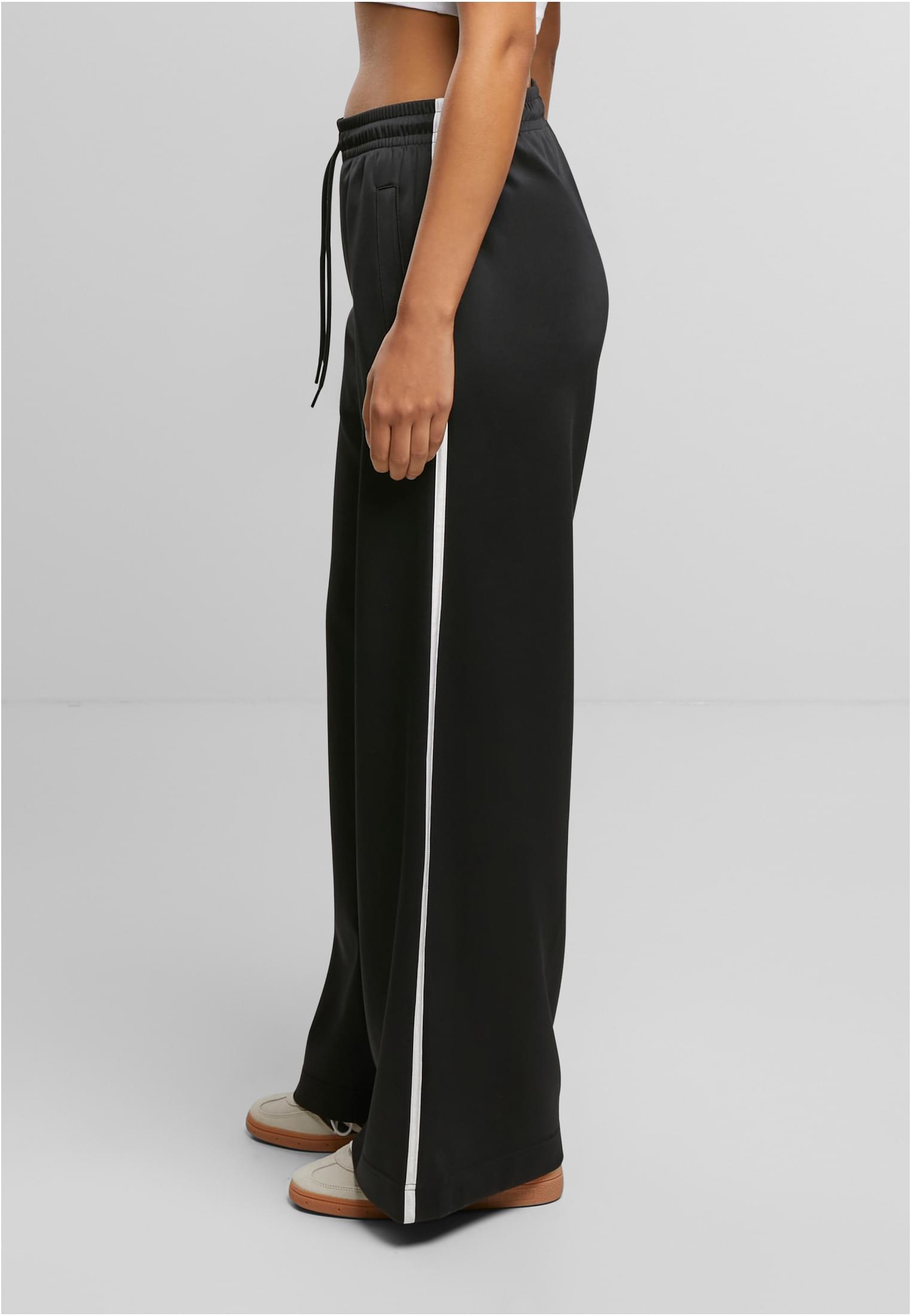Femmes pantalons larges jambes de sport noirs 3XL
 - variant image 1