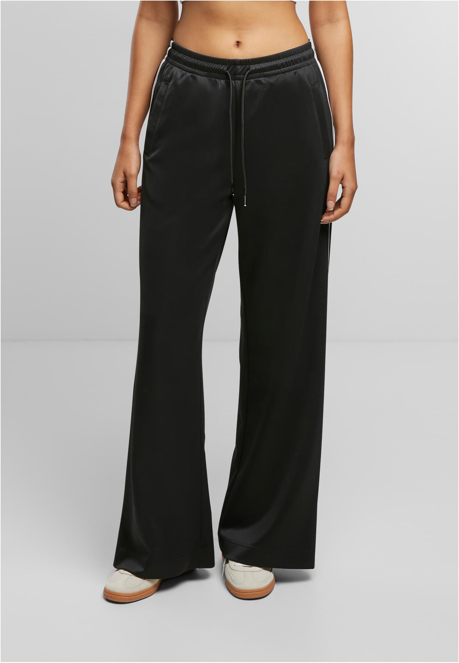 Ladies Wide Leg Track Pants black 3XL - alternate variant 1