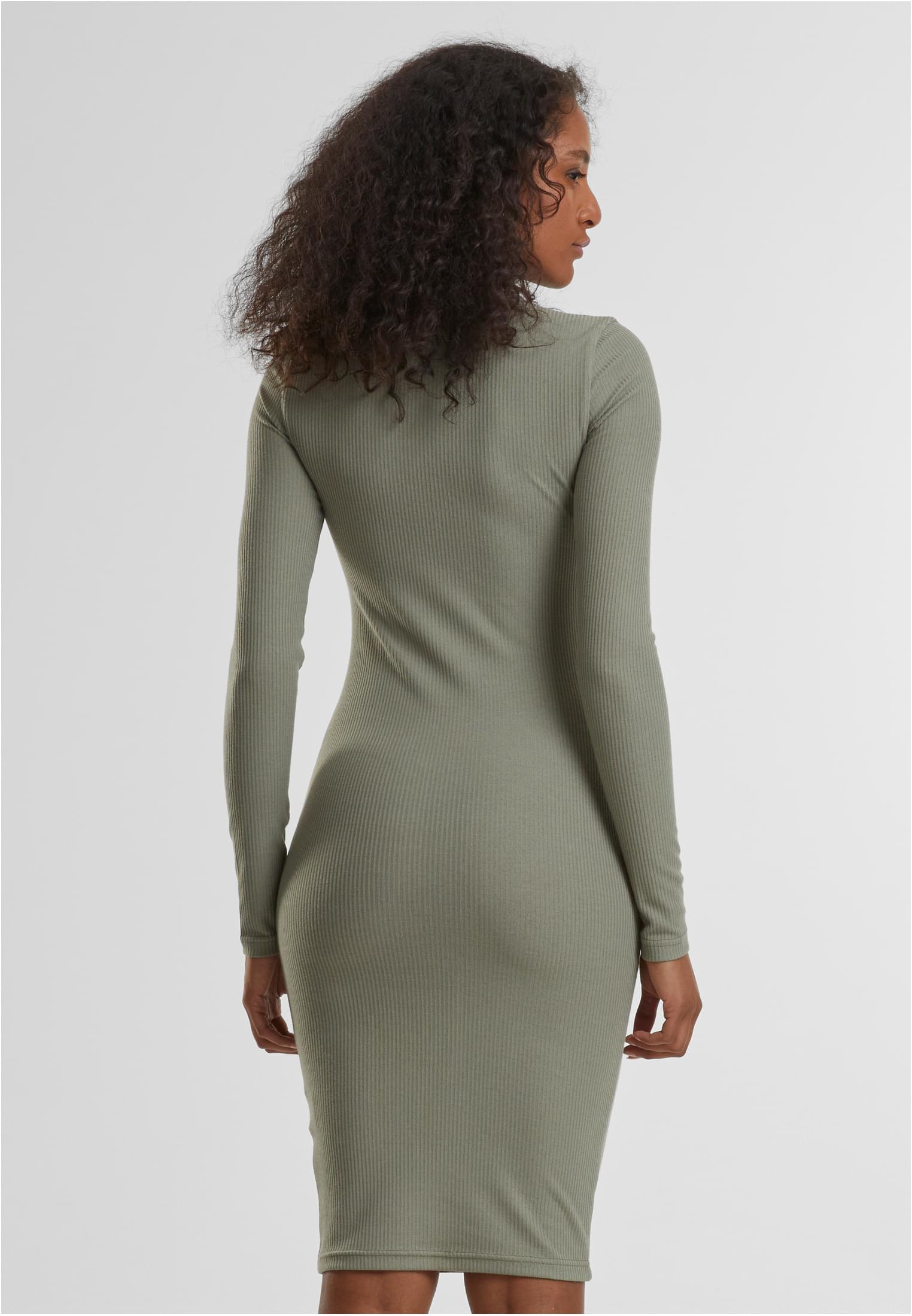 Ladies Rib Dress paleolive 3XL - variant image 1