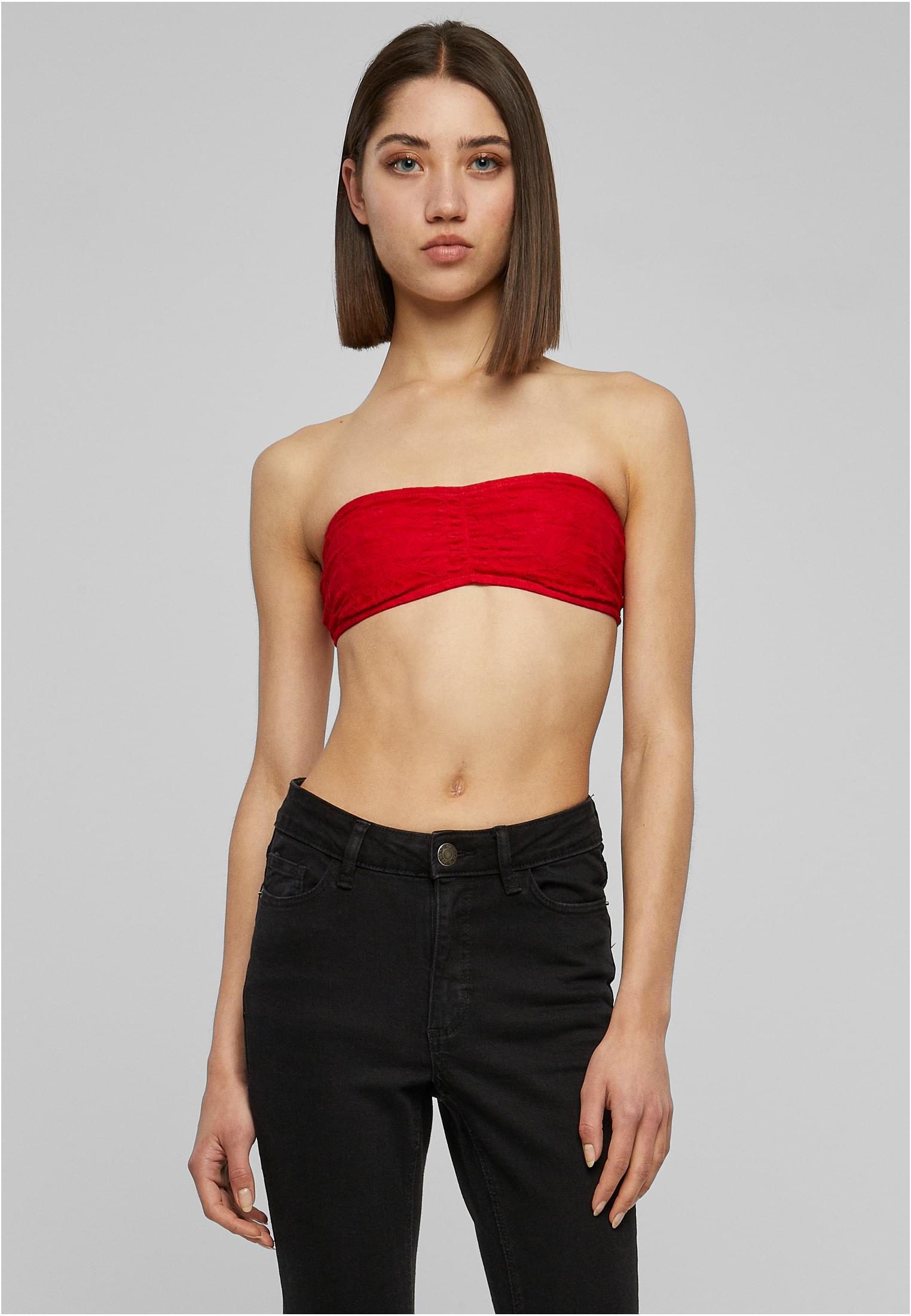 Ladies Laces Bandeau red L - alternate variant 2