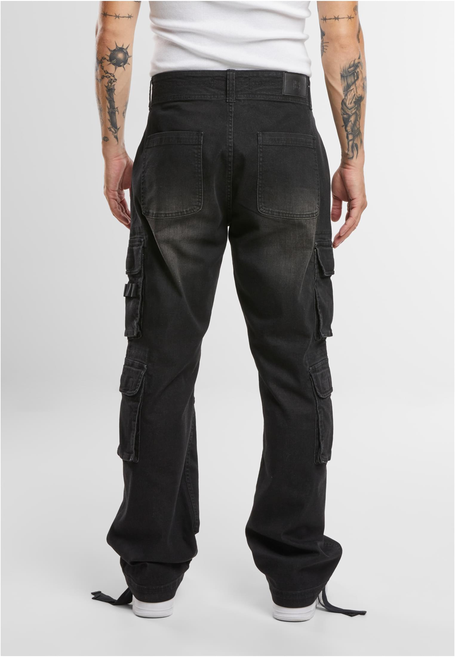 Pantalones vaqueros cargo negros 30/32
 - variant image 2