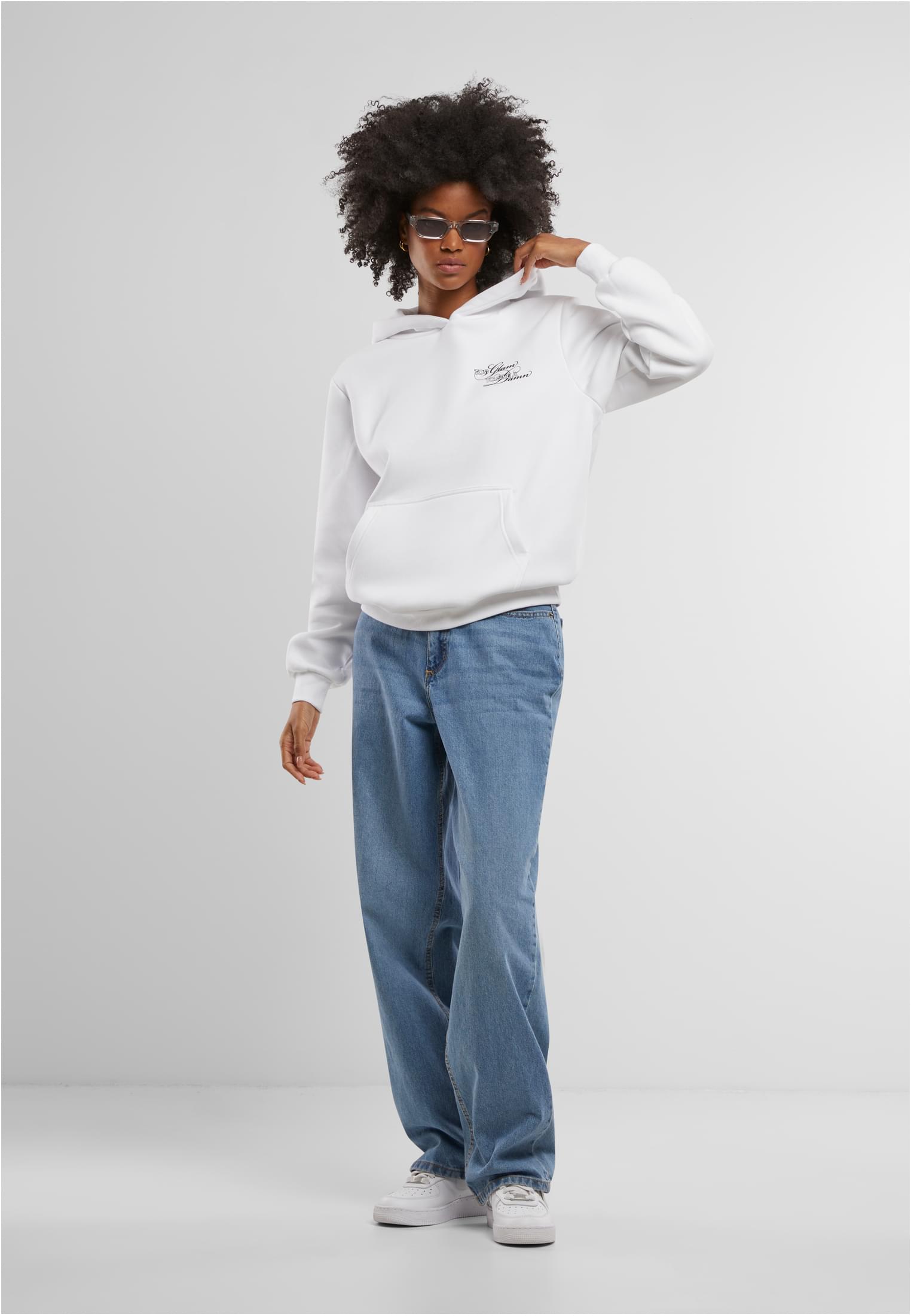 Donnez du crédit aux filles, sweat-shirt moelleux blanc 3XL - variant image 2