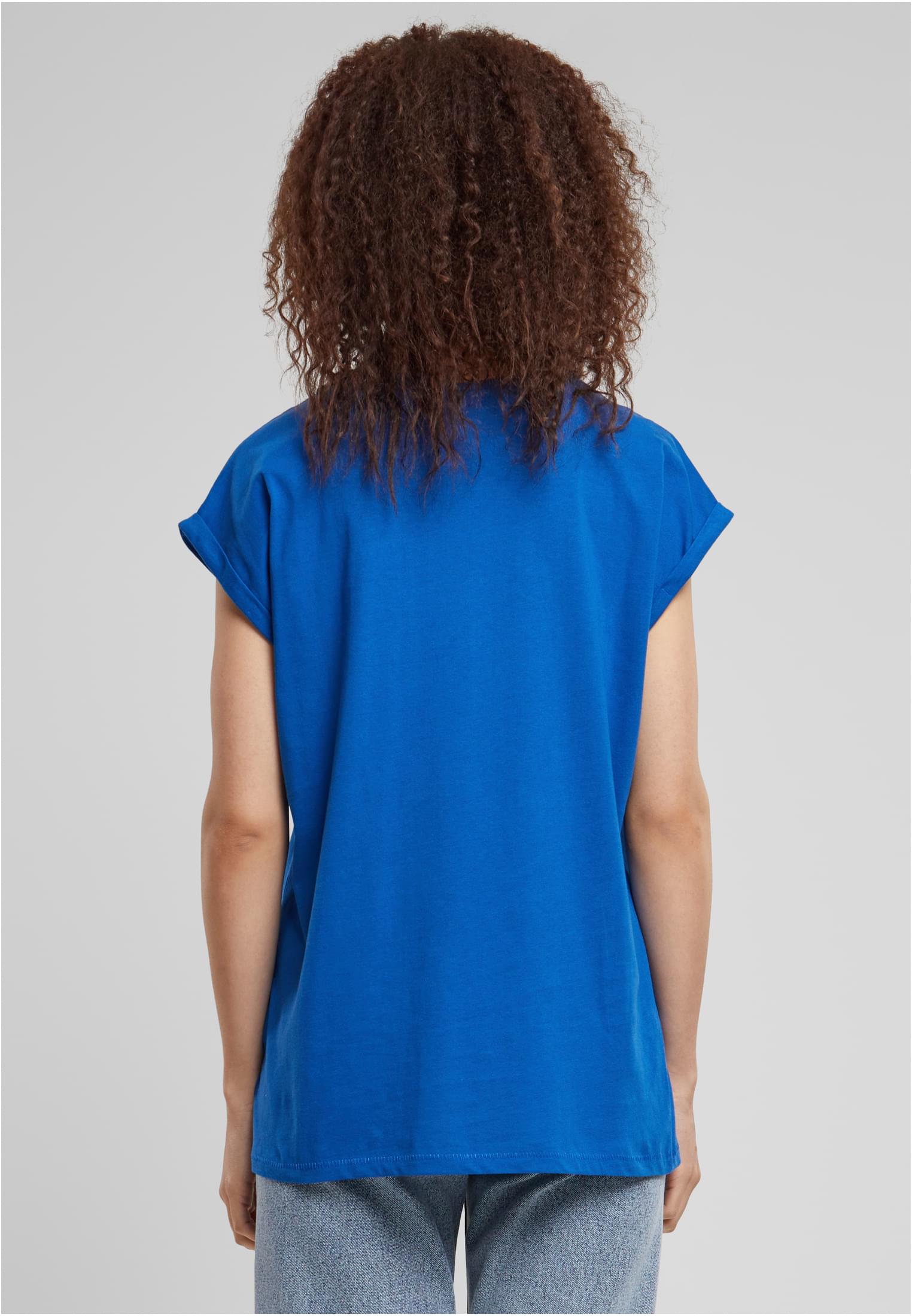 Dames T-shirt Épaules Étendues Sporty Bleu 3XL
 - variant image 2
