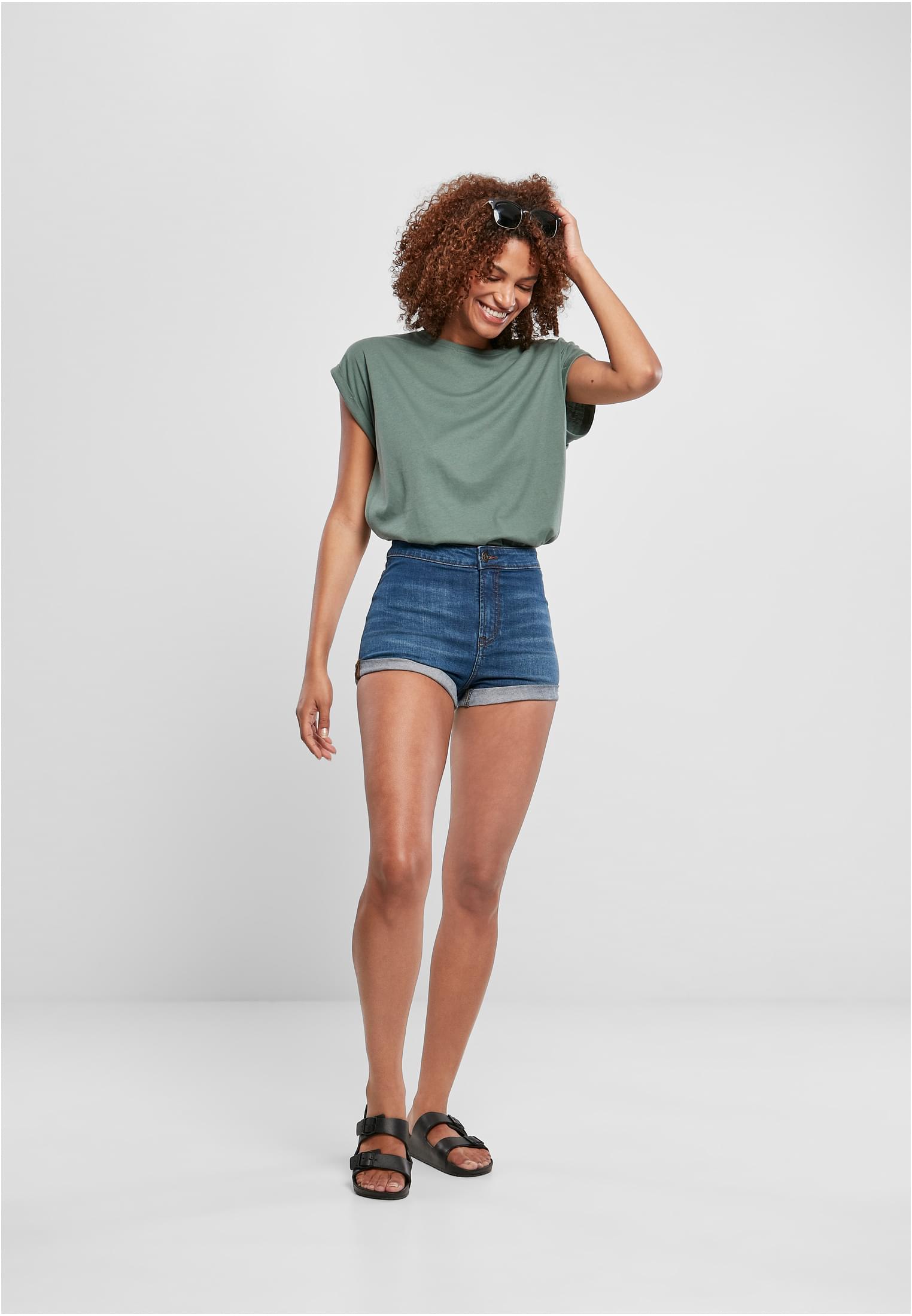 Ladies Extended Shoulder Tee paleleaf 3XL - variant image 4