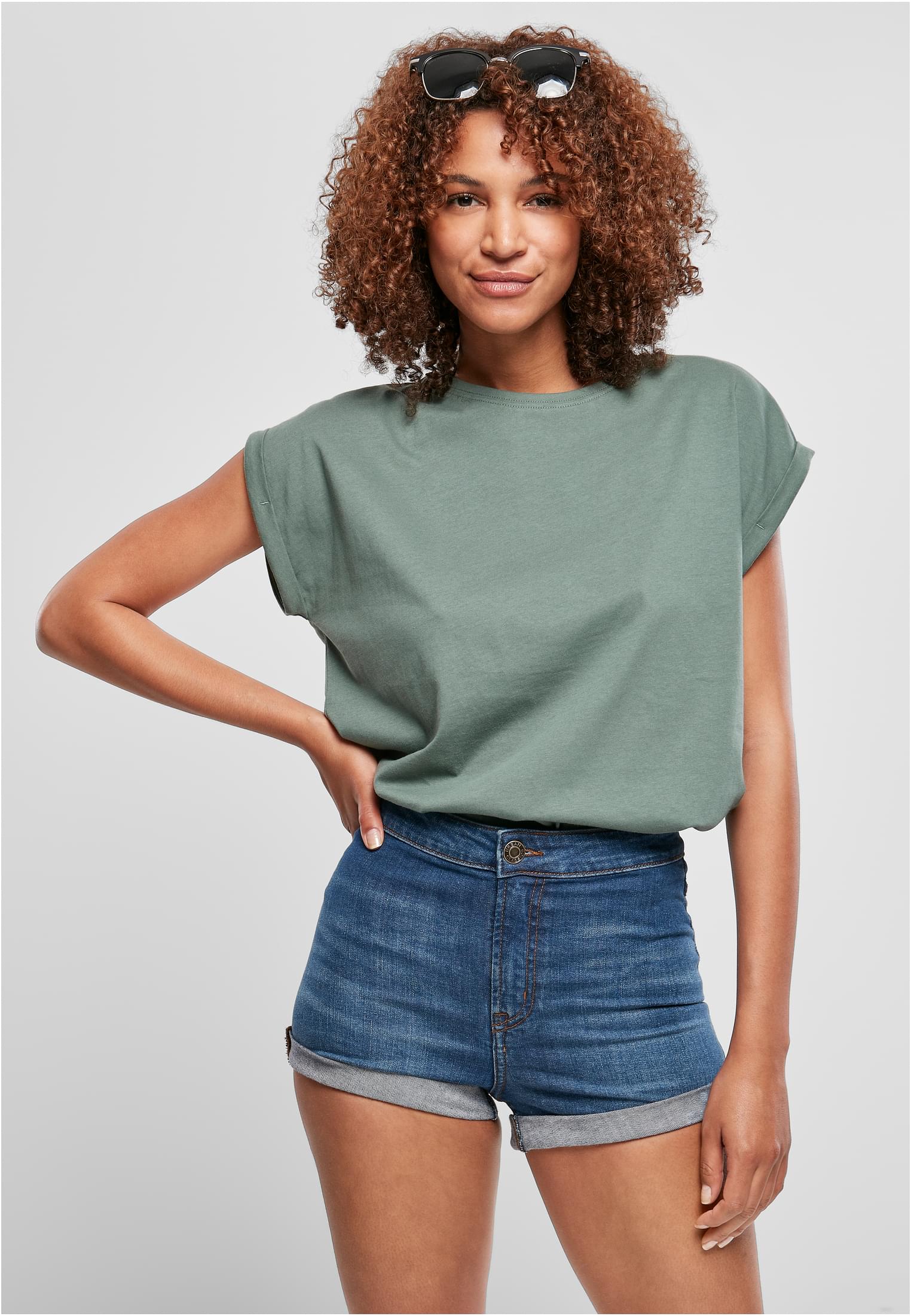 Ladies Extended Shoulder Tee paleleaf 3XL - alternate variant 34