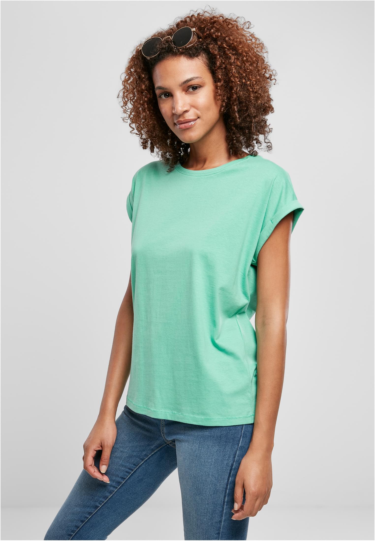 Ladies Extended Shoulder Tee freshseed 3XL - variant image 1