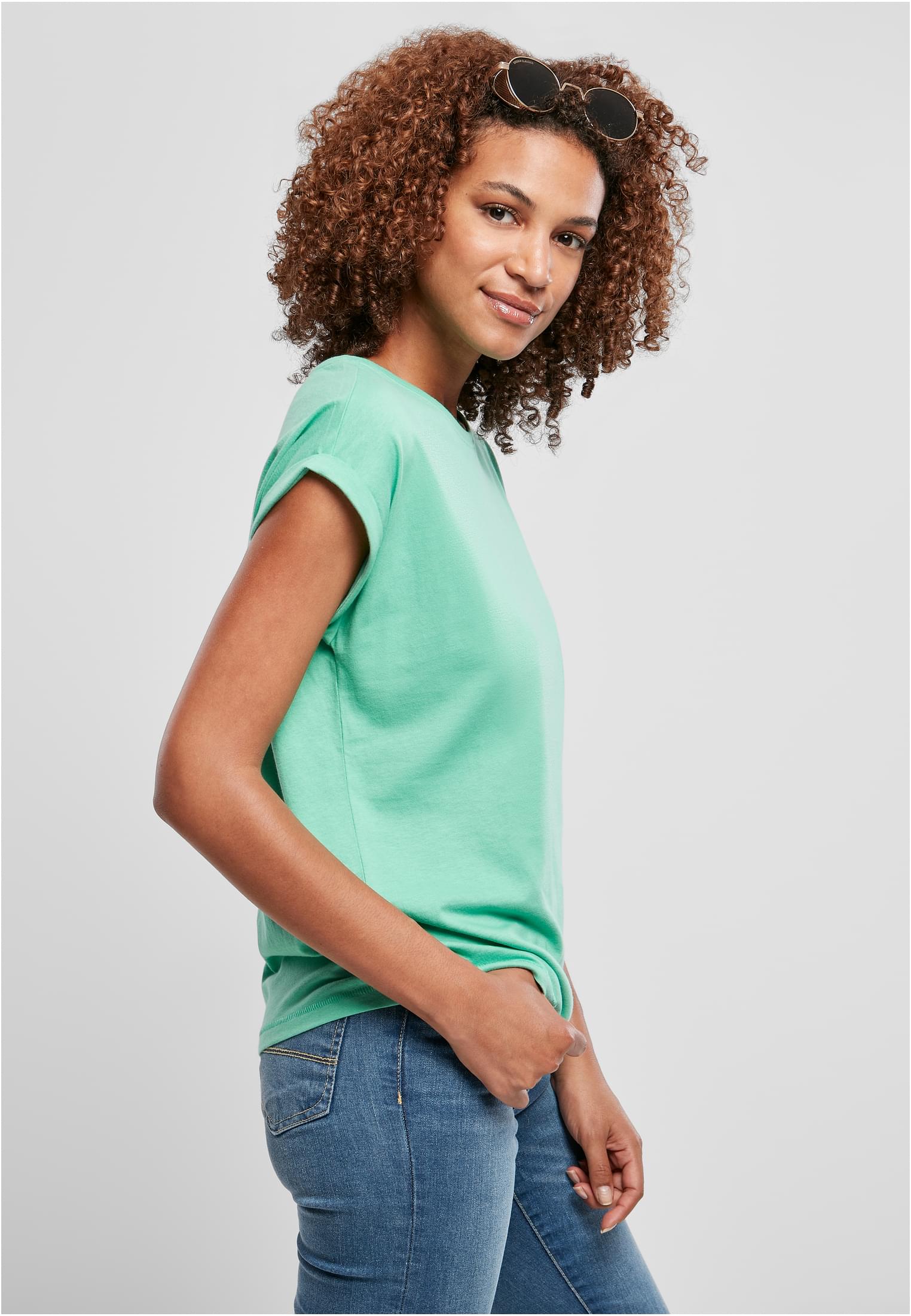 Ladies Extended Shoulder Tee freshseed 3XL - variant image 3