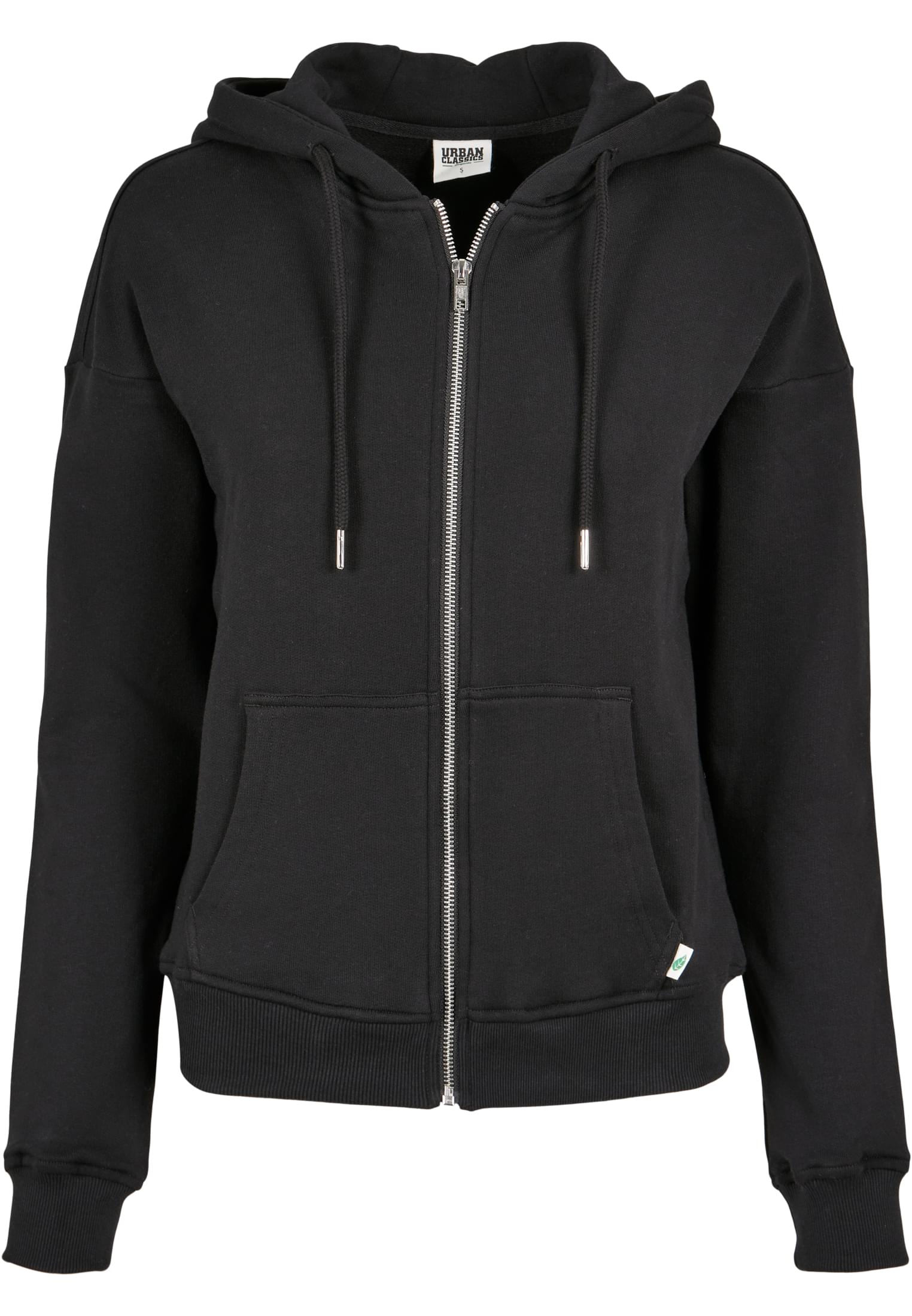 Ladies Organic Terry Zip Hoody black 3XL - variant image 5