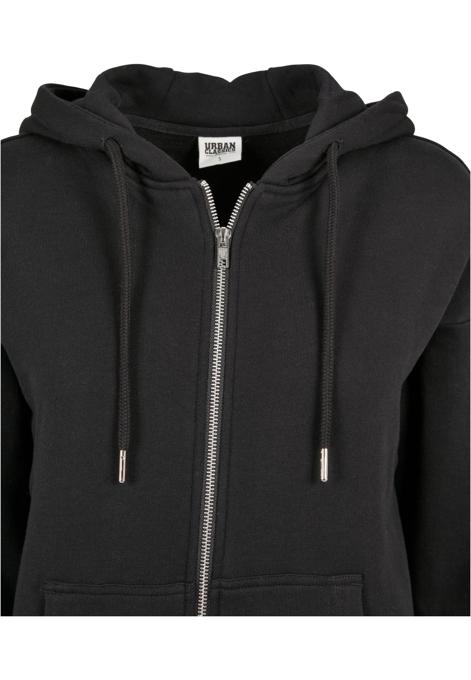 Ladies Organic Terry Zip Hoody black 3XL - variant image 7
