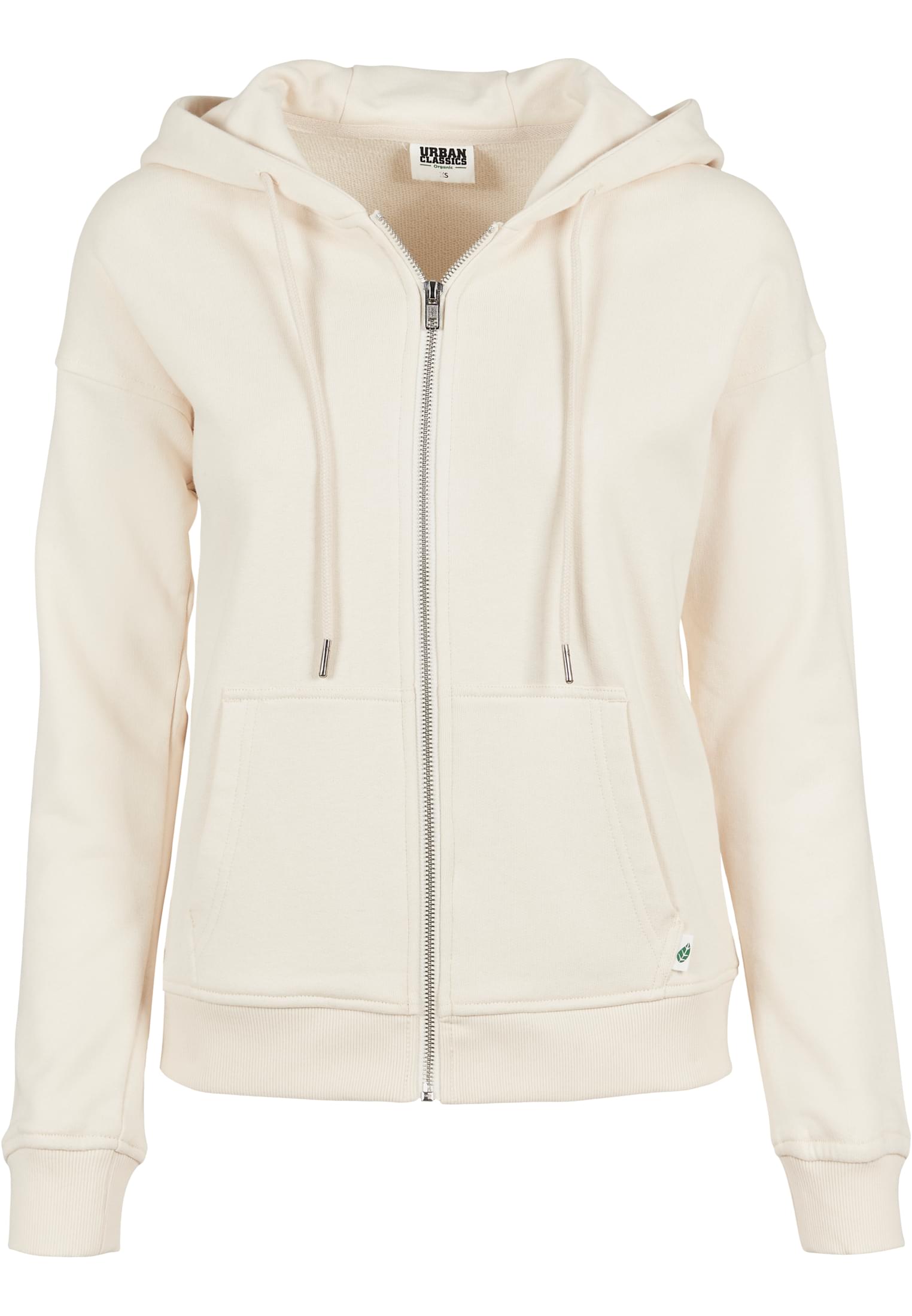 Ladies Organic Terry Zip Hoody whitesand 3XL - variant image 6