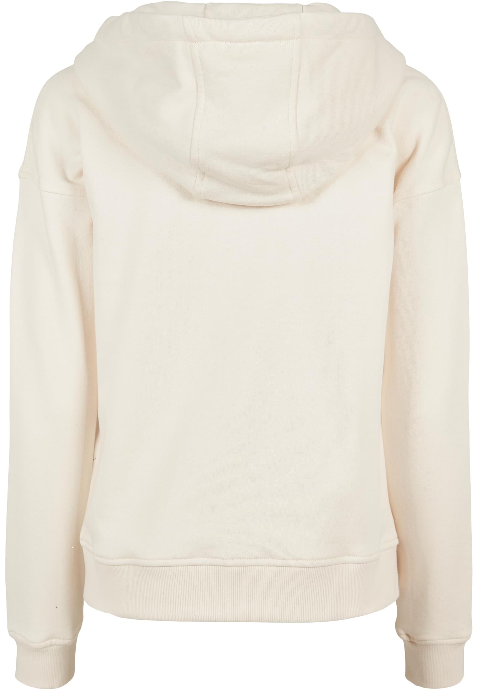 Ladies Organic Terry Zip Hoody whitesand 3XL - variant image 7