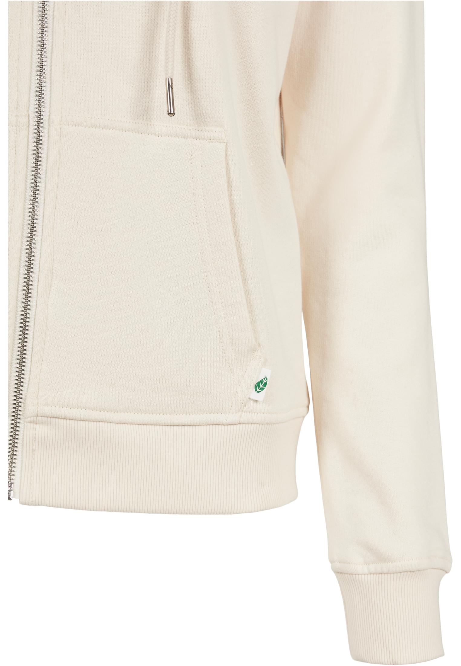 Ladies Organic Terry Zip Hoody whitesand 3XL - variant image 10
