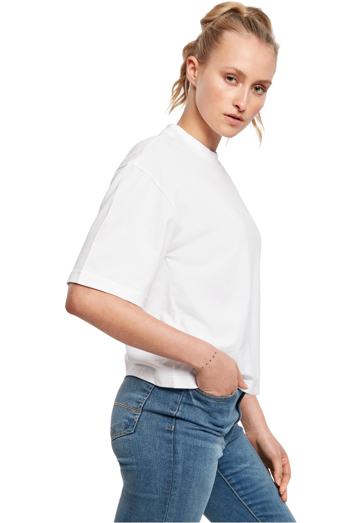 Ladies Organic Oversized Tee 2-Pack white+black 3XL - variant image 10