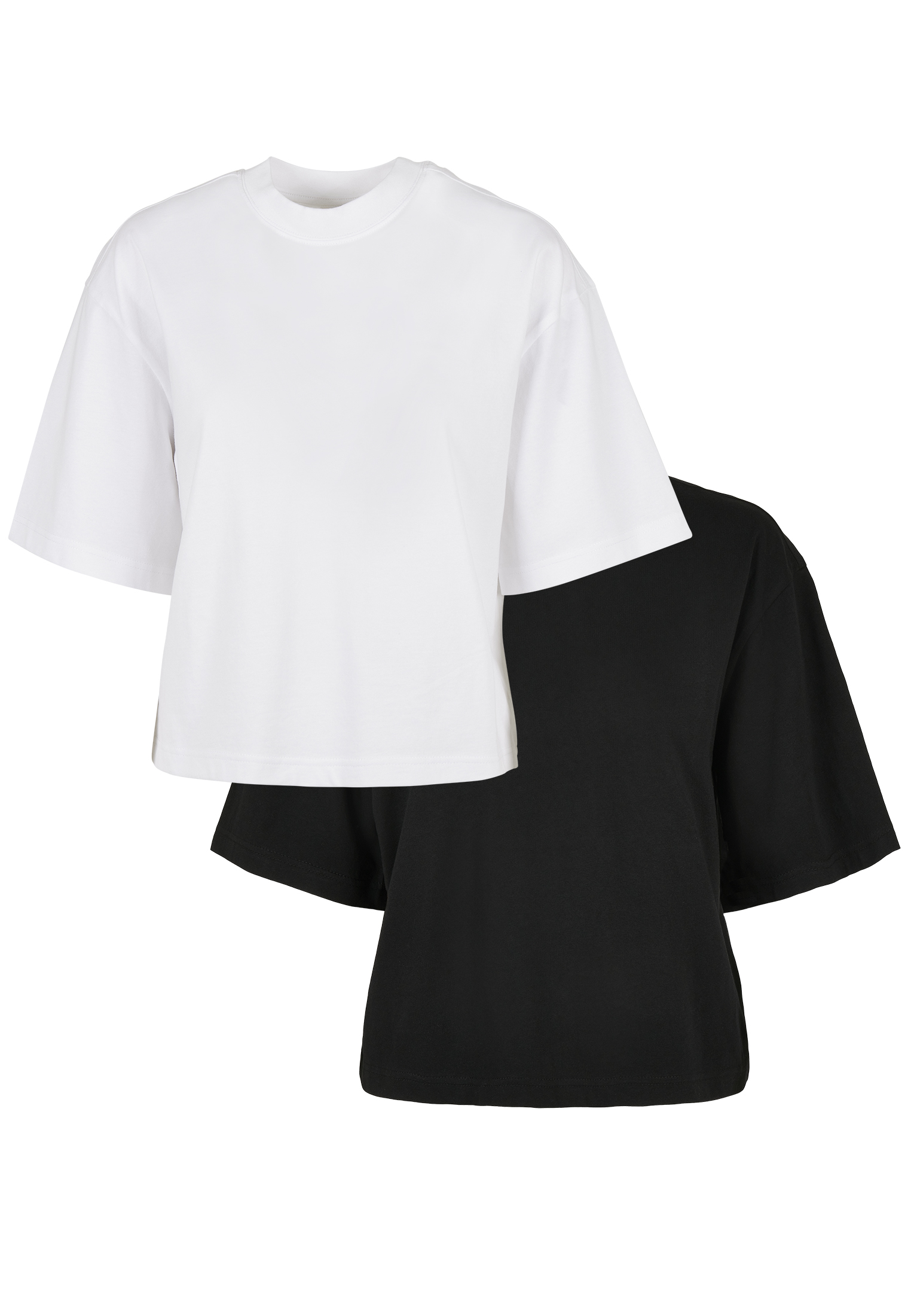 Ladies Organic Oversized Tee 2-Pack white+black 3XL - alternate variant 1