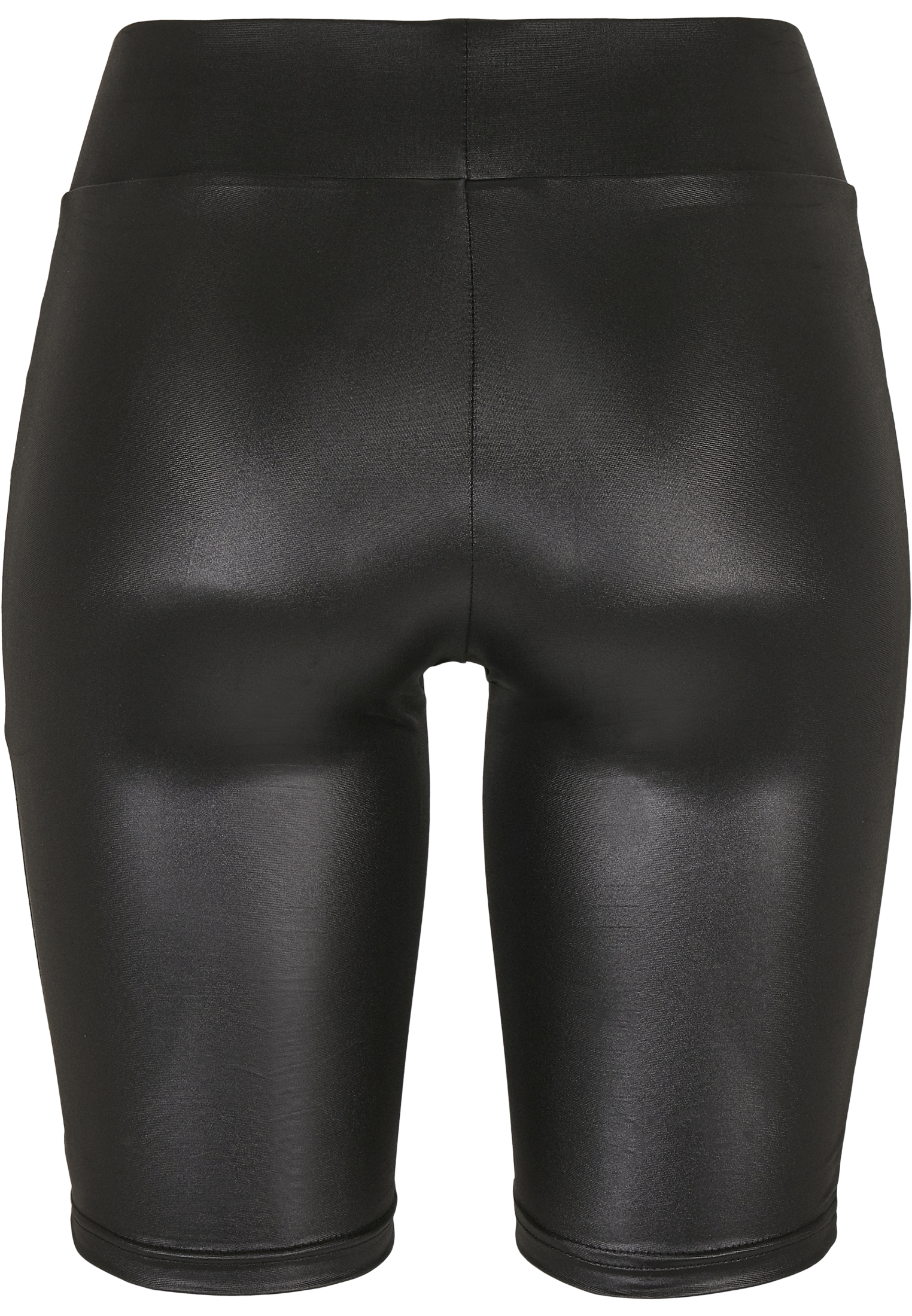 Ladies Synthetic Leather Cycle Shorts black 3XL - variant image 7