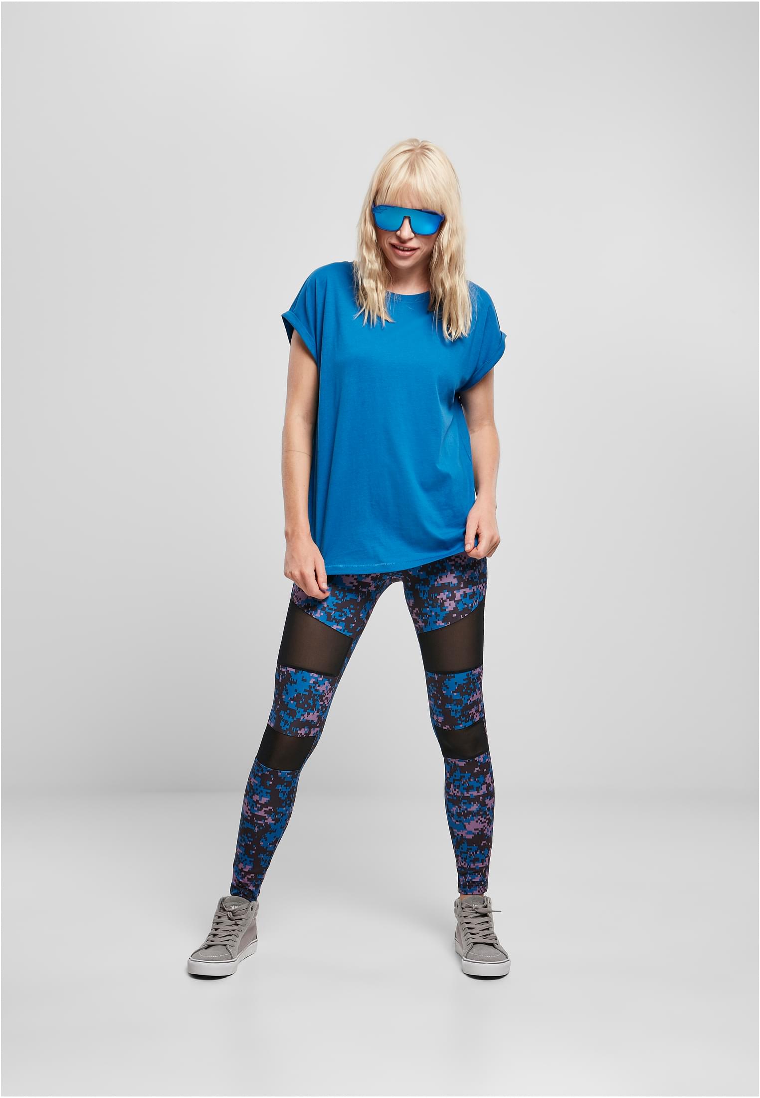 Ladies Camo Tech Mesh Leggings digital duskviolet camo 3XL - variant image 4