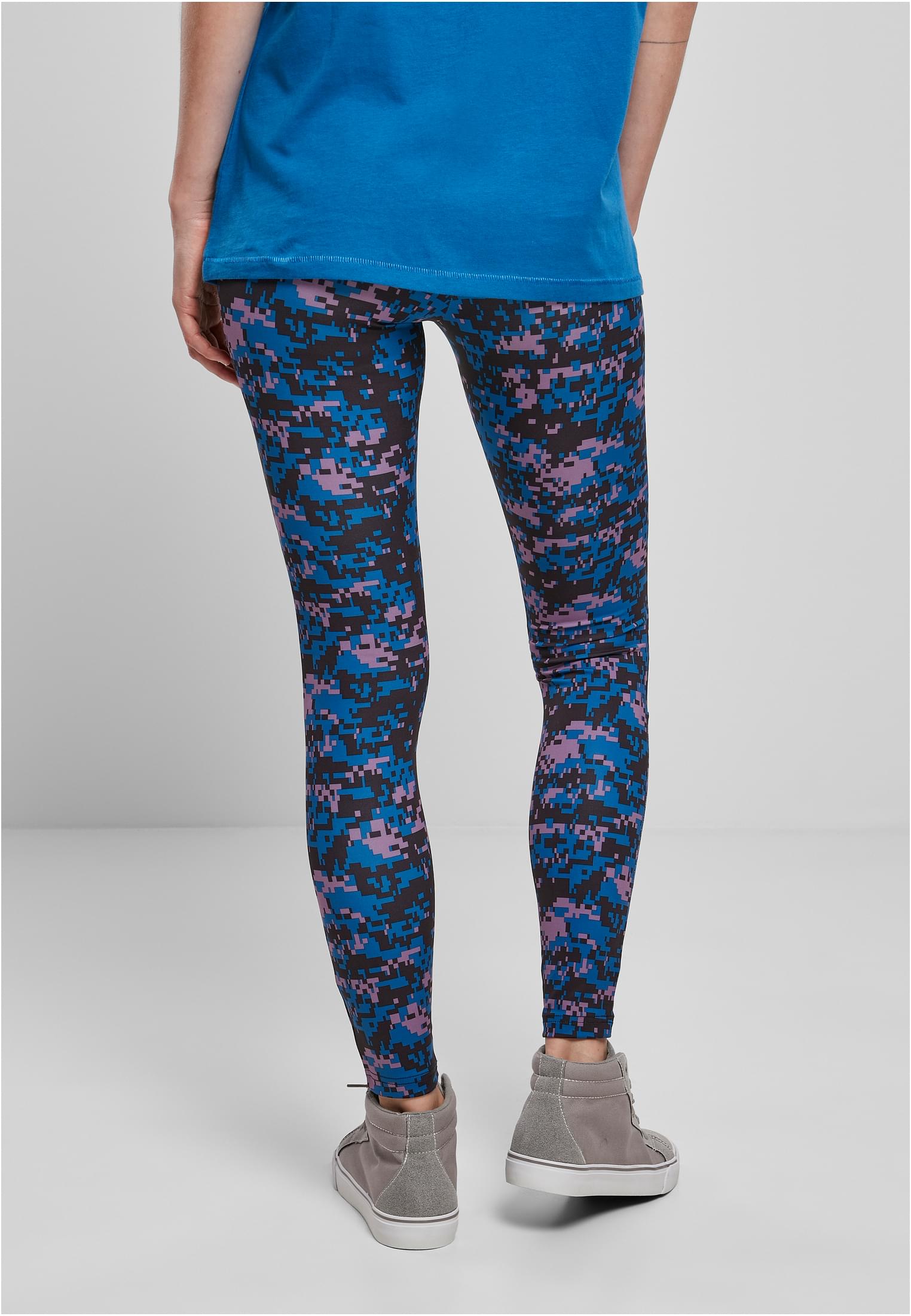 Ladies Camo Tech Mesh Leggings digital duskviolet camo 3XL - variant image 2