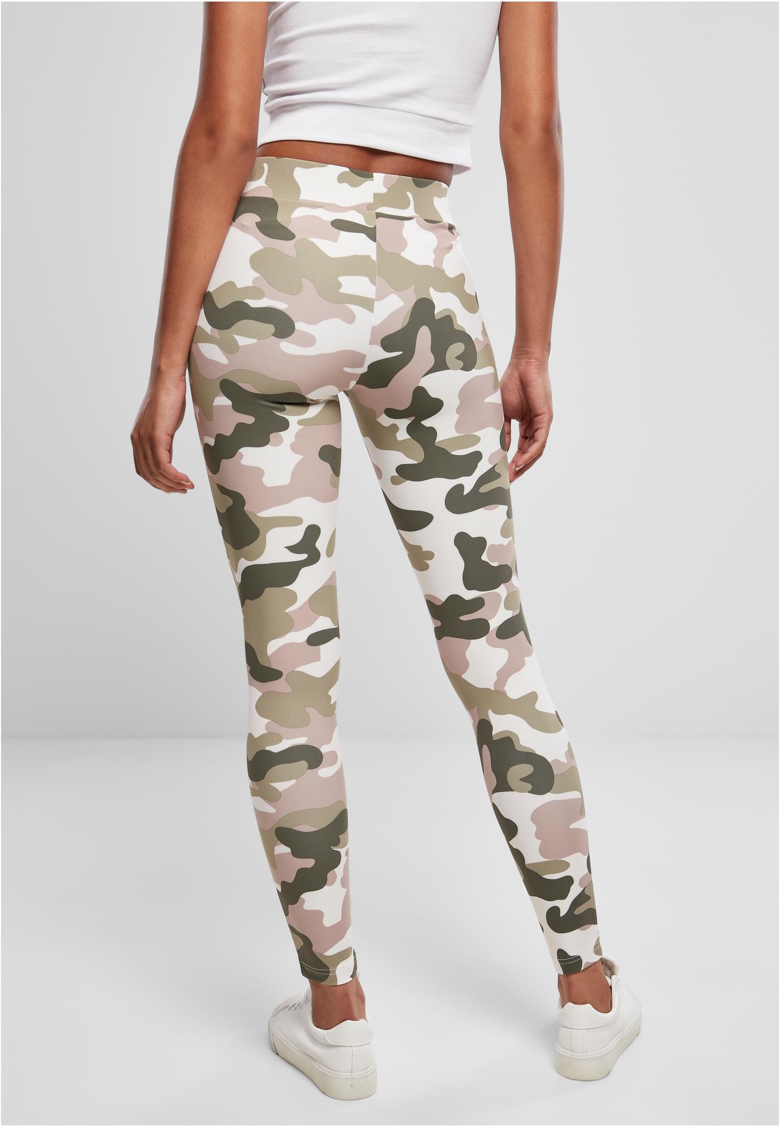 Ladies Camo Tech Mesh Leggings duskrose camo 3XL - variant image 2