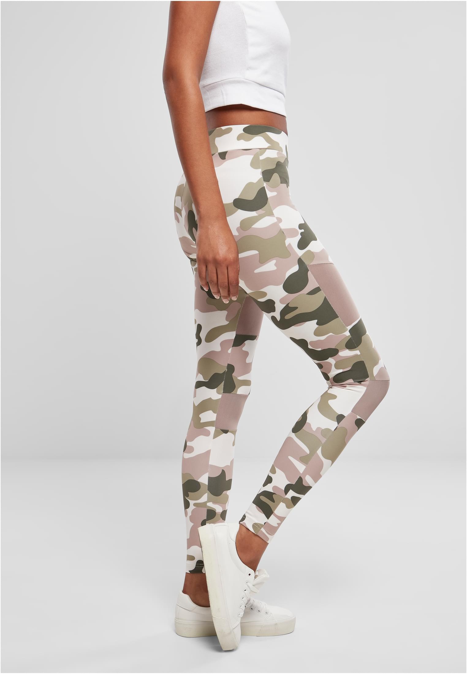 Ladies Camo Tech Mesh Leggings duskrose camo 3XL - variant image 3