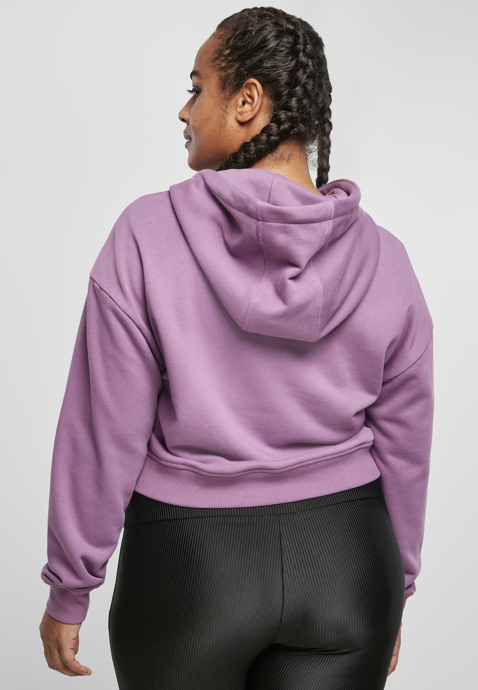 Ladies Short Terry Hoody duskviolet 3XL - variant image 2